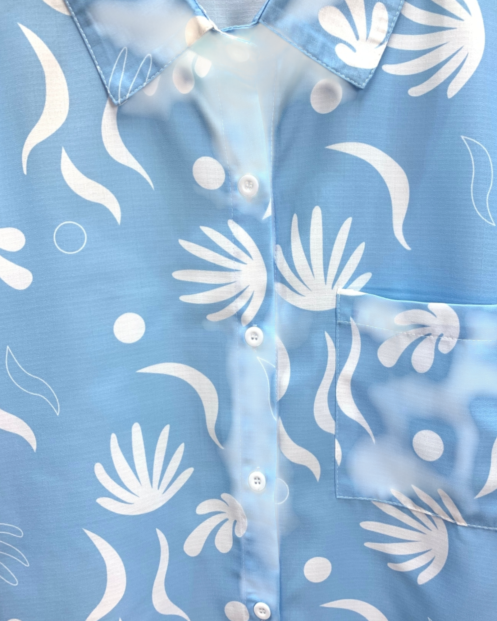 Printed Relaxed Shirt & Shorts Set