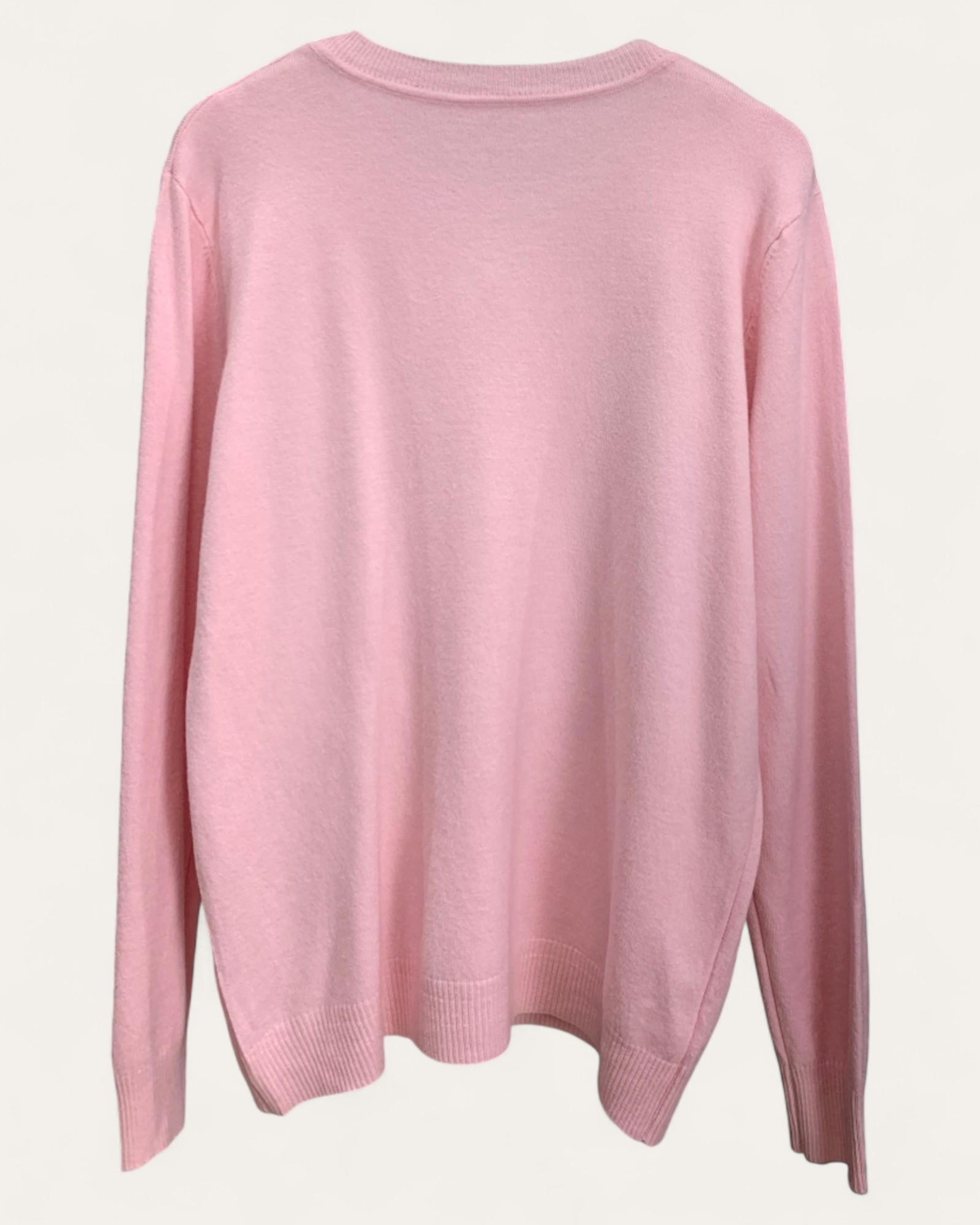 Rhinestone Bow Embellished Sweater