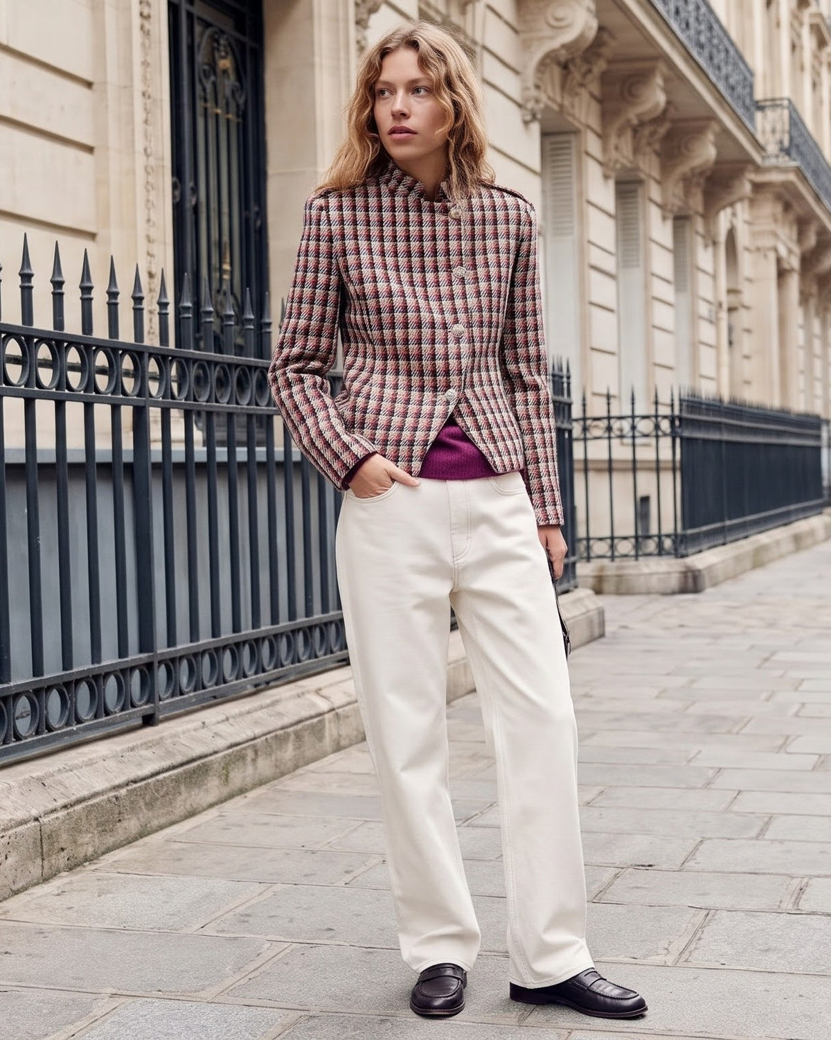 Heritage Plaid Tailored Jacket