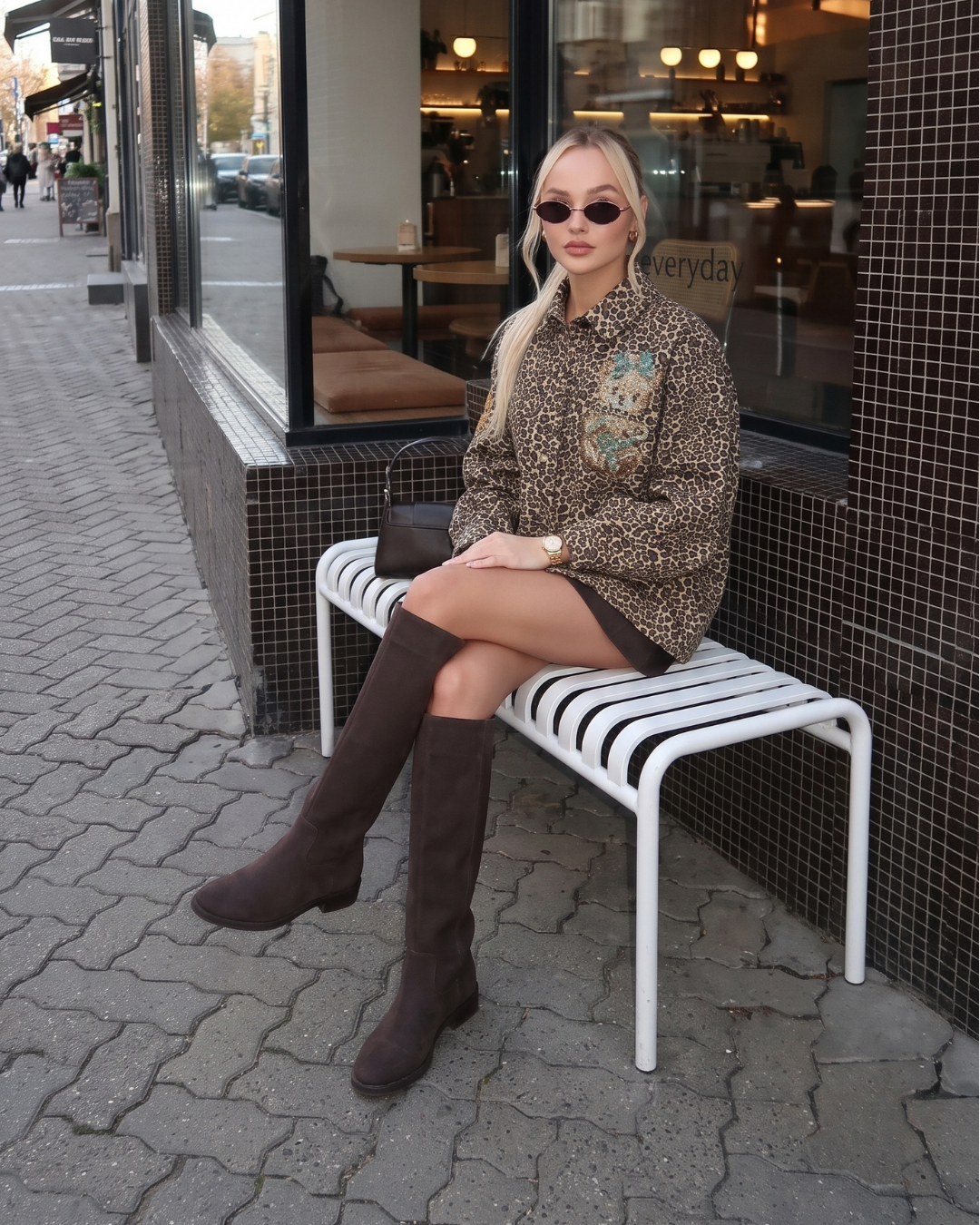 Wild Teddy Leopard Shirt