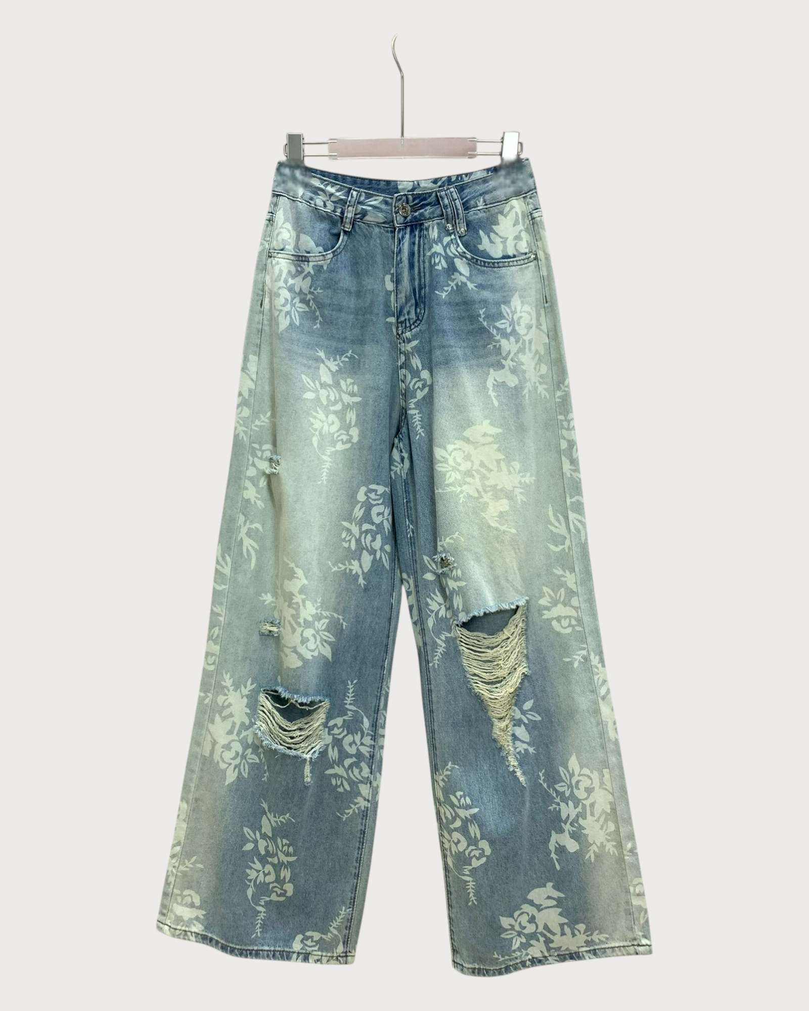 Chic Layered Floral Mesh Skirt