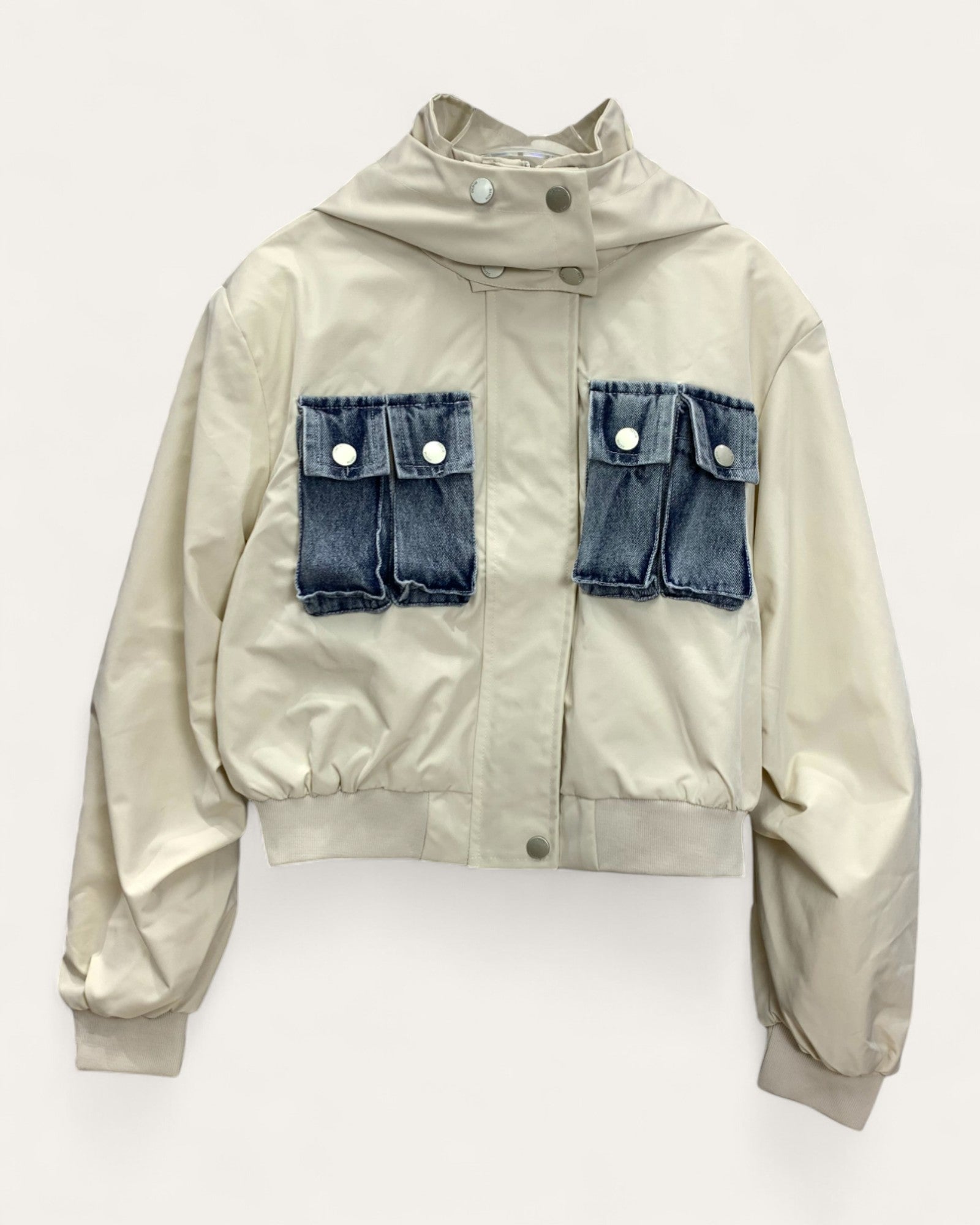 Utility Pocket Bomber Jacket