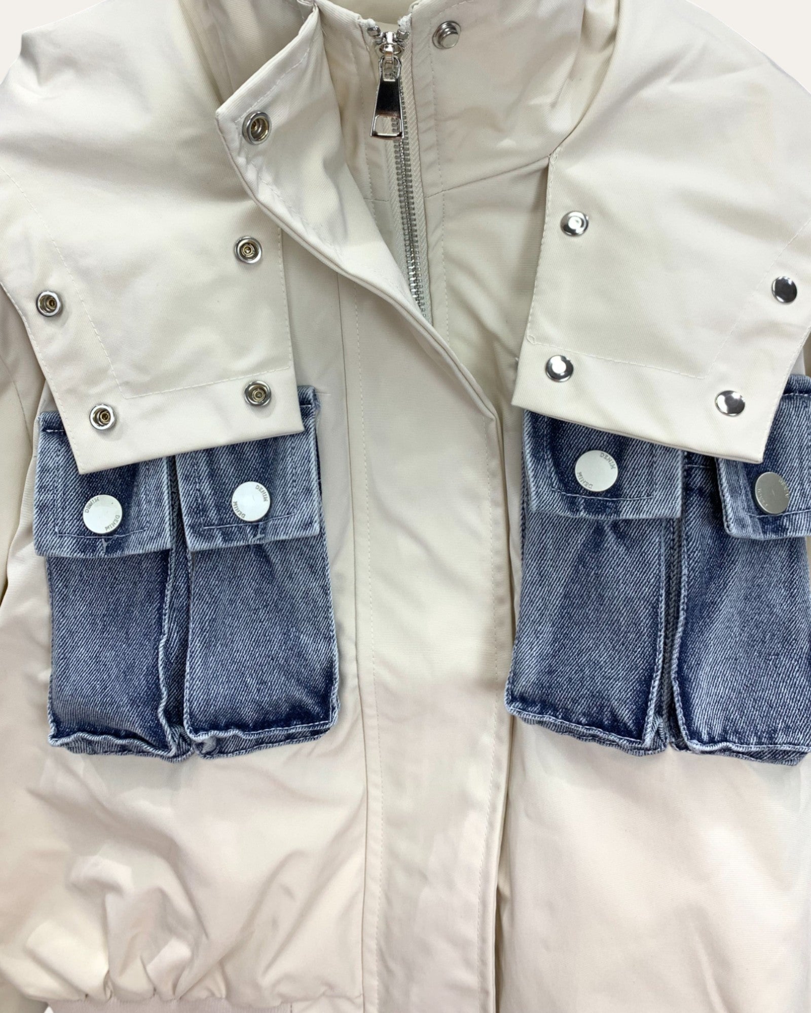 Utility Pocket Bomber Jacket