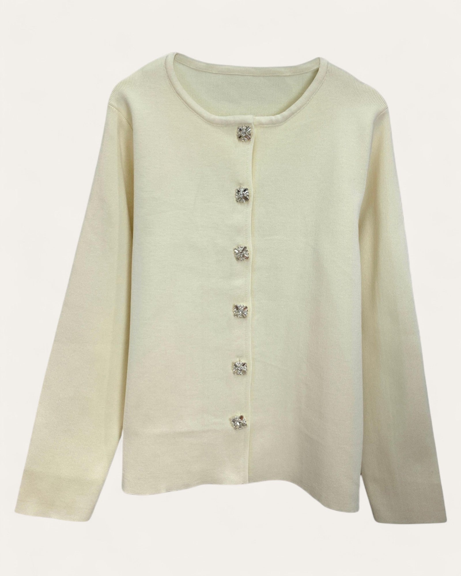 Pearl Button Knit Cardigan