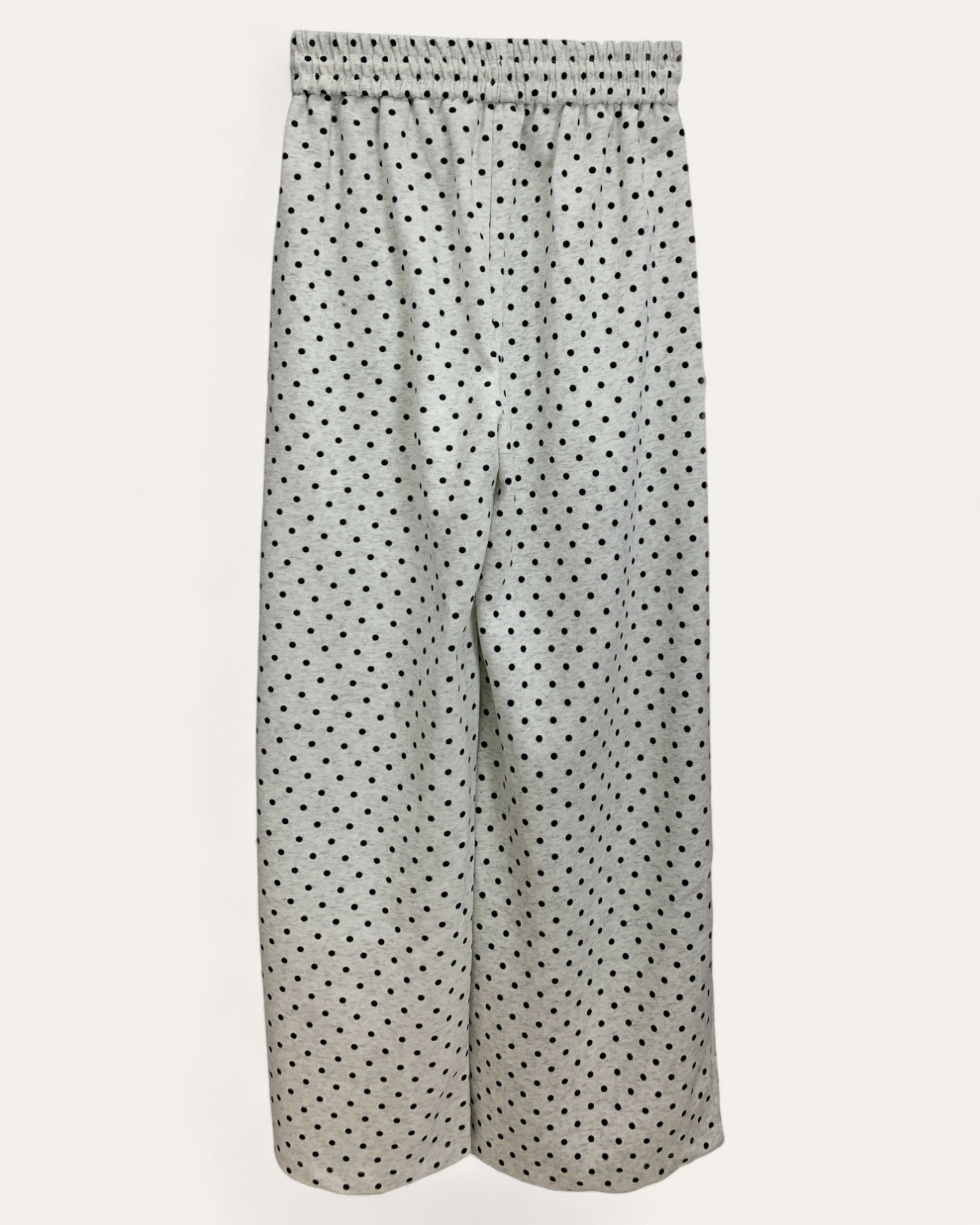Polka Dot Wide-Leg Casual Pants