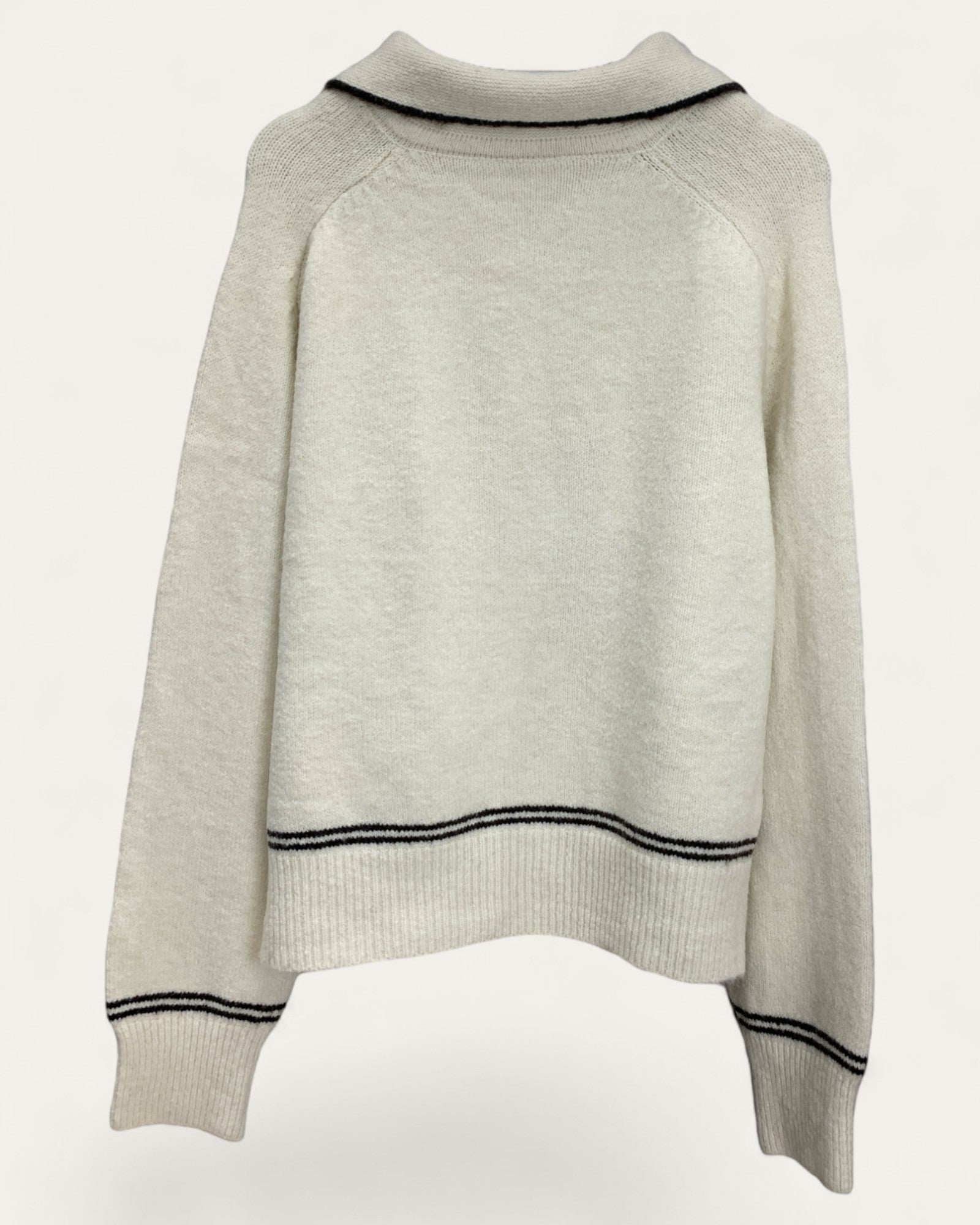 Teddy Half-Zip Knit Sweater