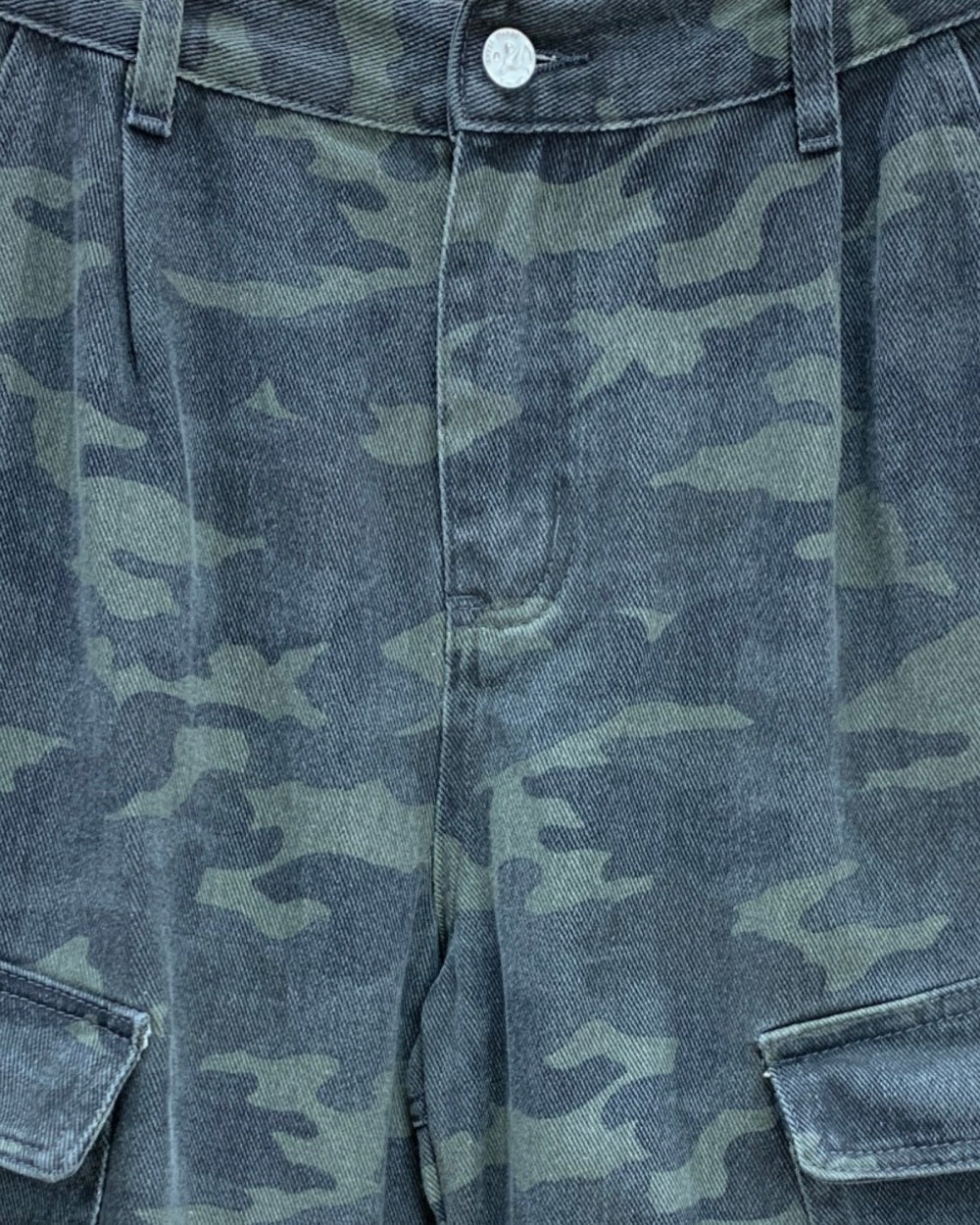 After Hours Camo Cargo Jeans - Zilvina