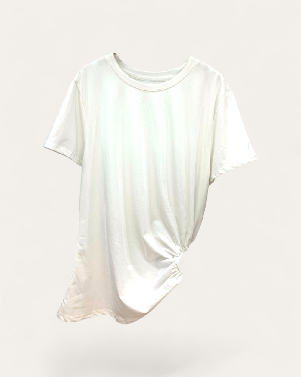 Asymmetrical Basic T-Shirt - Zilvina