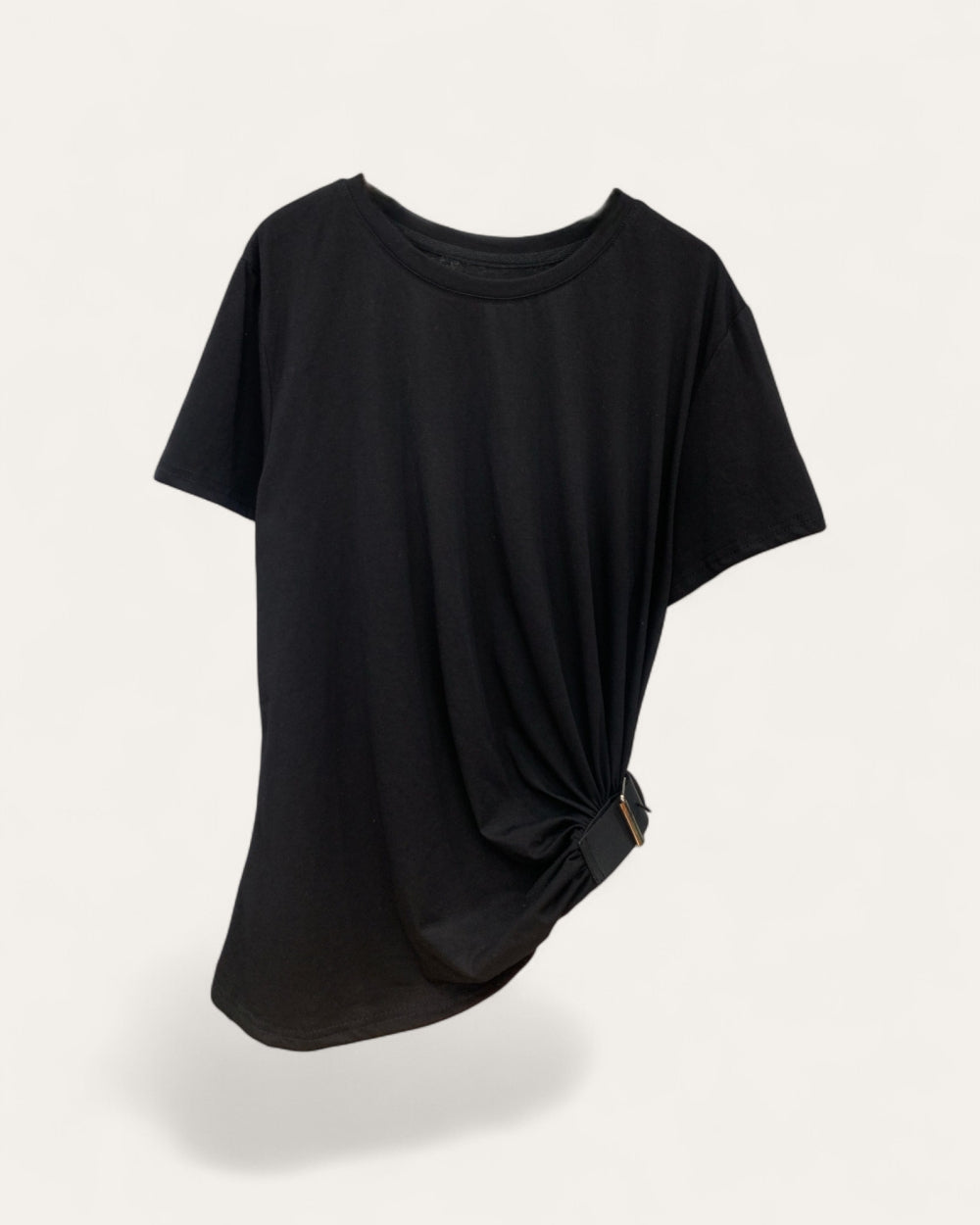 Asymmetrical Basic T-Shirt - Zilvina