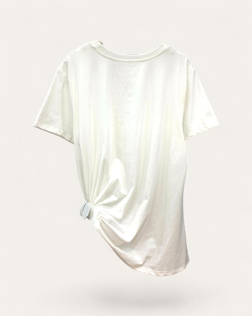 Asymmetrical Basic T-Shirt - Zilvina