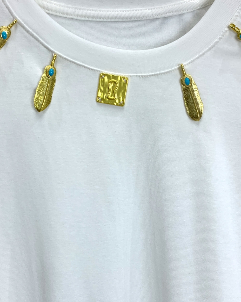 Charm Neckline T-Shirt Dress - Zilvina