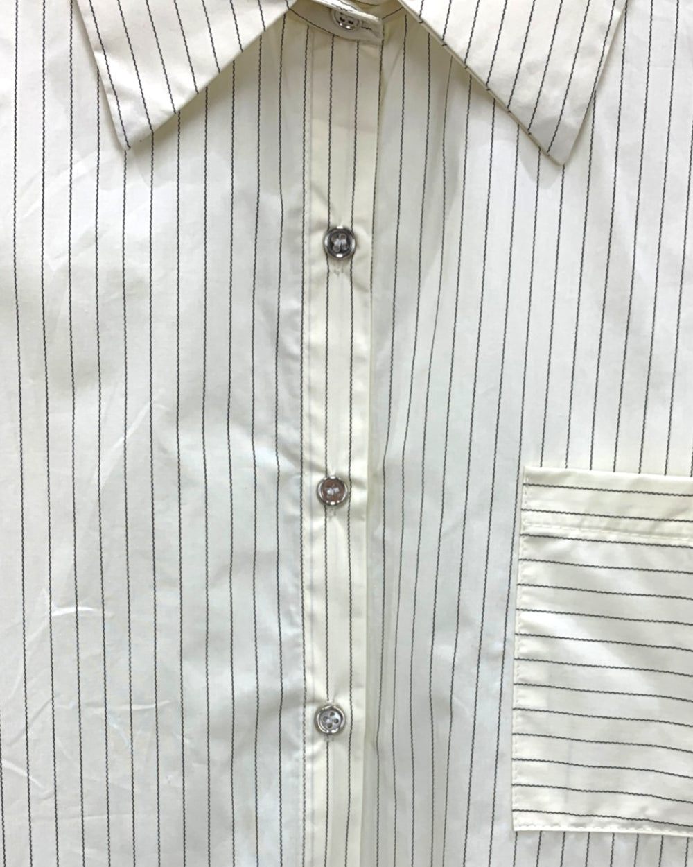 Classic Stripe Button Shirt - Zilvina
