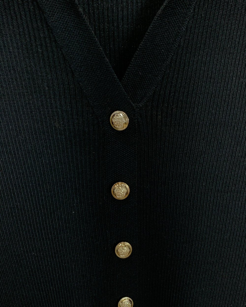 Contrast Trim Ribbed Knit Dress - Zilvina