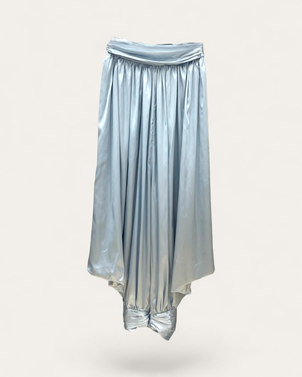 Draped Balloon Skirt Pants - Zilvina