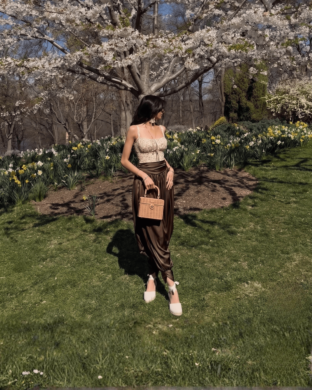 Draped Balloon Skirt Pants - Zilvina