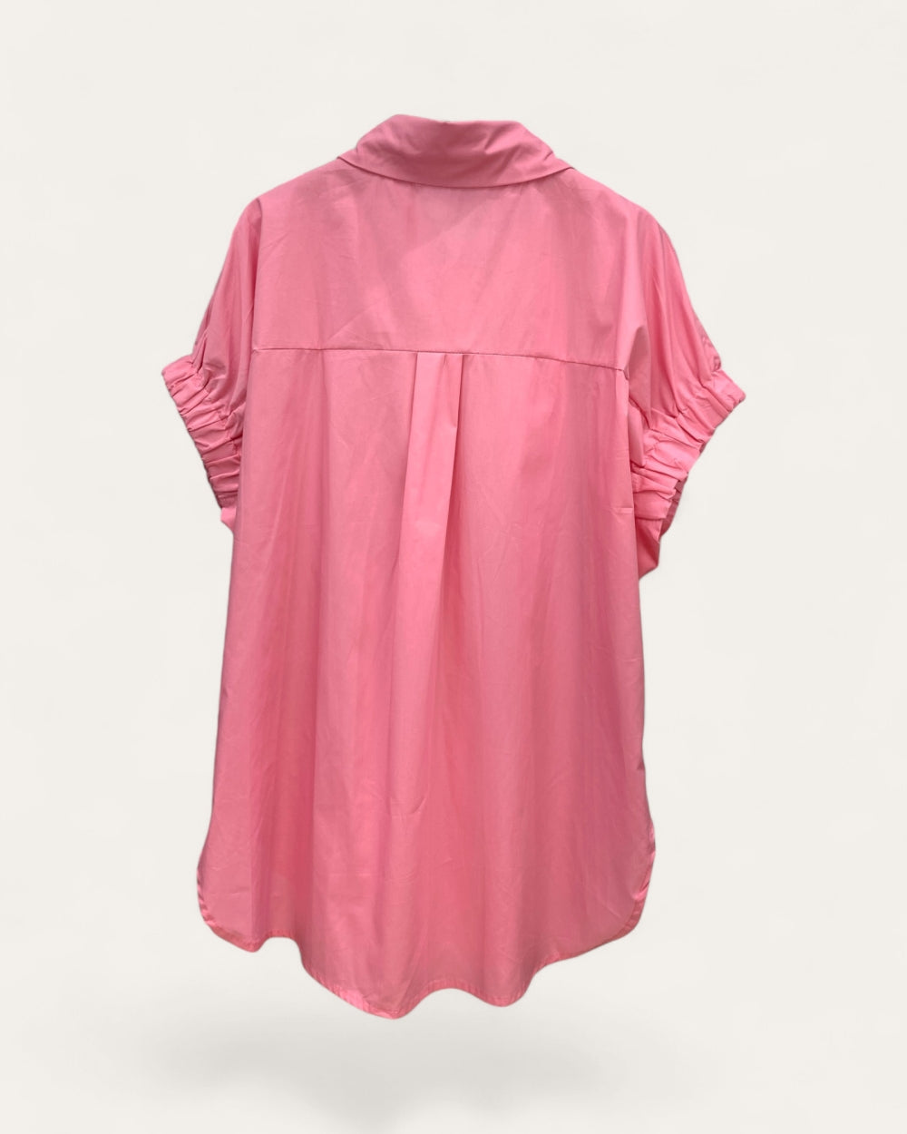 Embellished Button Shirt Top - Zilvina