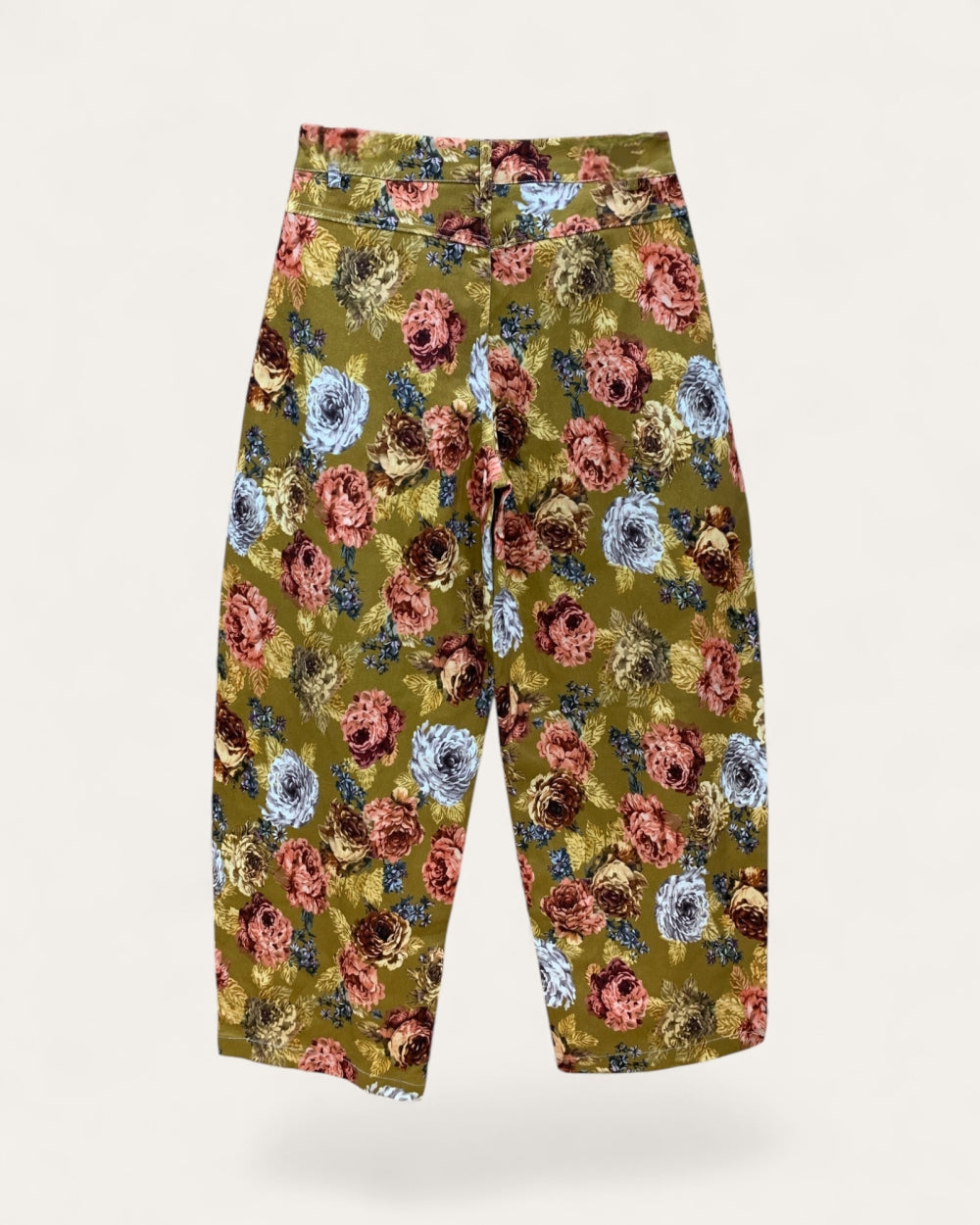 Floral Print Straight Leg Pants - Zilvina