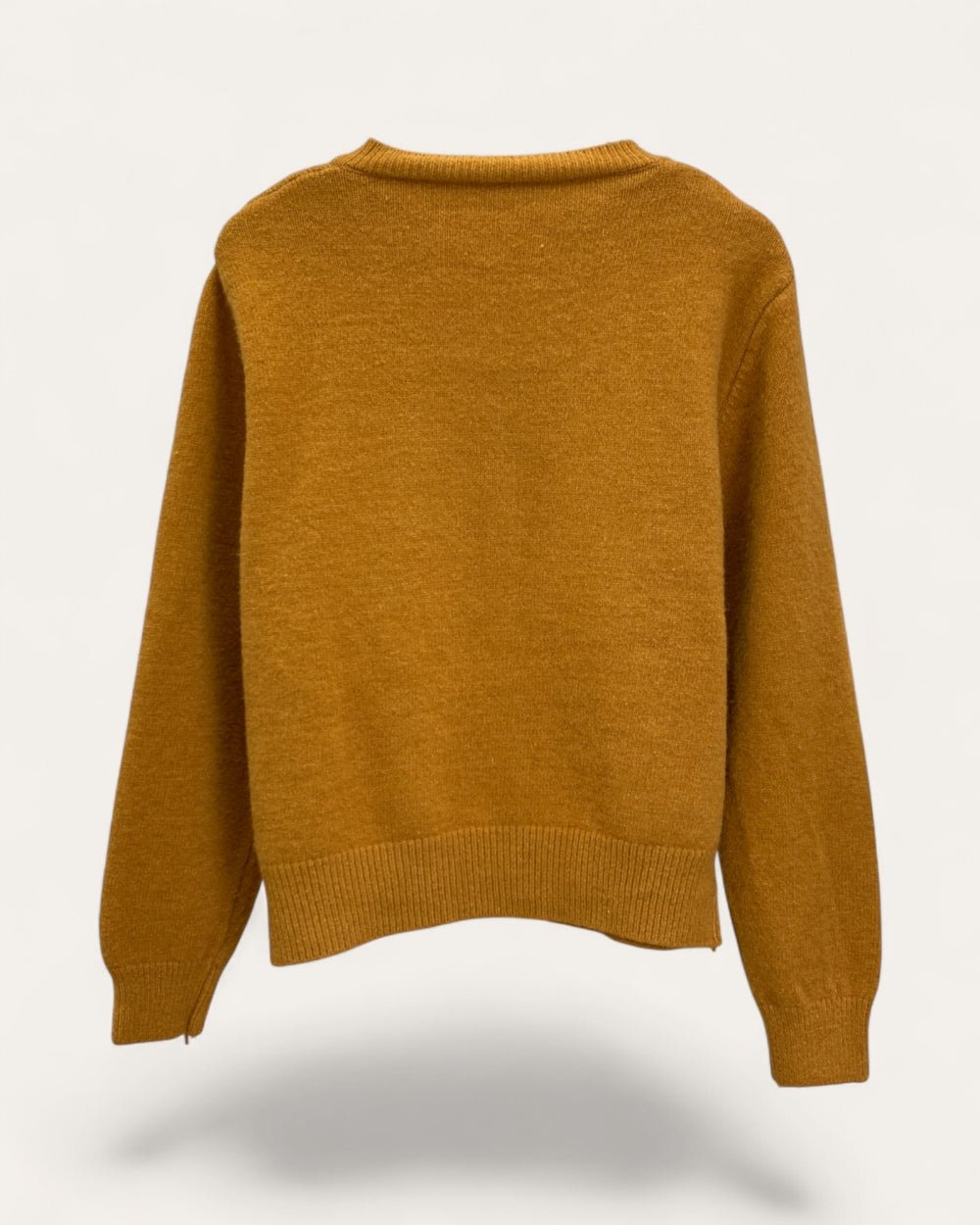 Flower Button Knit Cardigan - Zilvina
