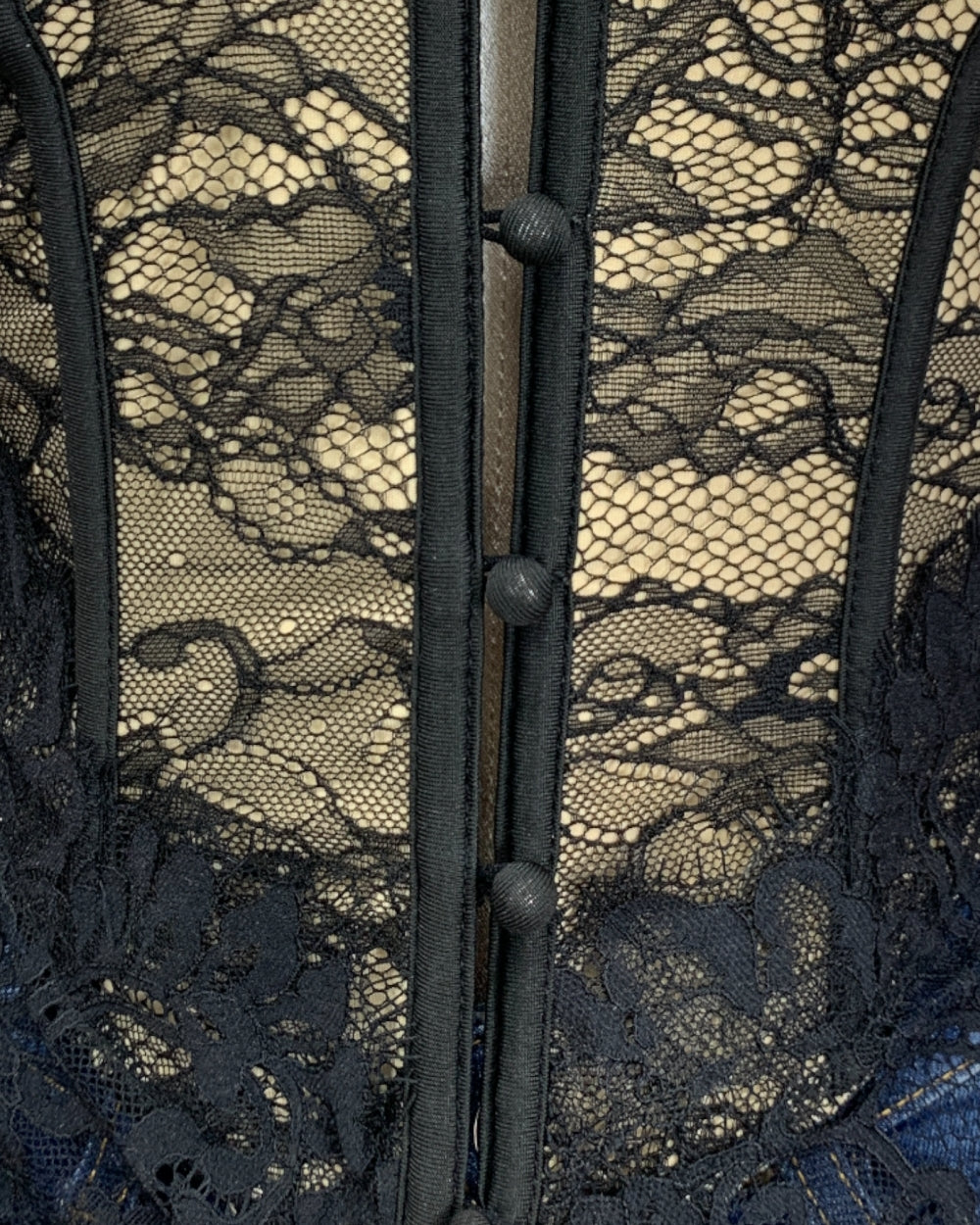 Lace Corset Bustier Top - Zilvina