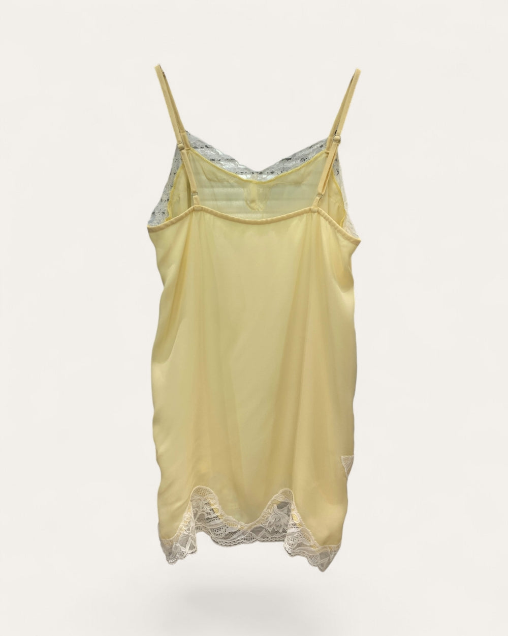 Lace Trim Satin Camisole - Zilvina