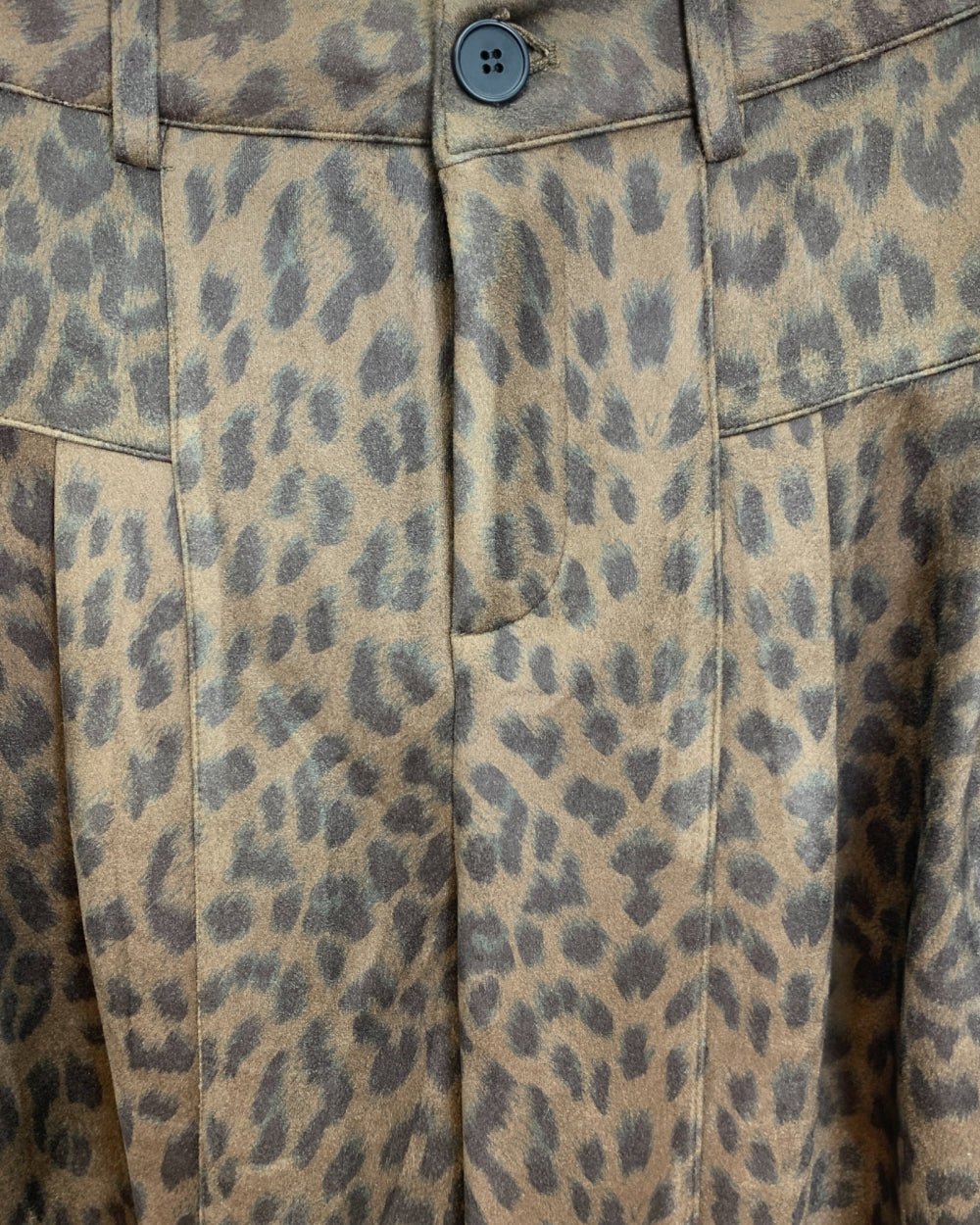 Leopard Print A - Line Maxi Pants - Zilvina