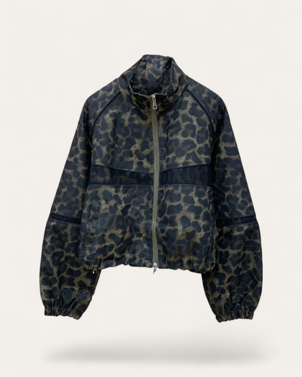 Leopard Print Cropped Jacket - Zilvina