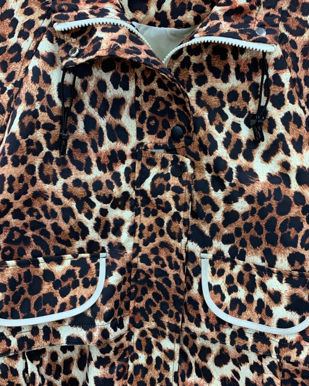 Leopard Print Utility Jacket - Zilvina