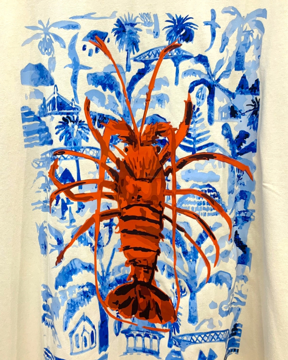 Lobster Coastal Graphic Tee - Zilvina
