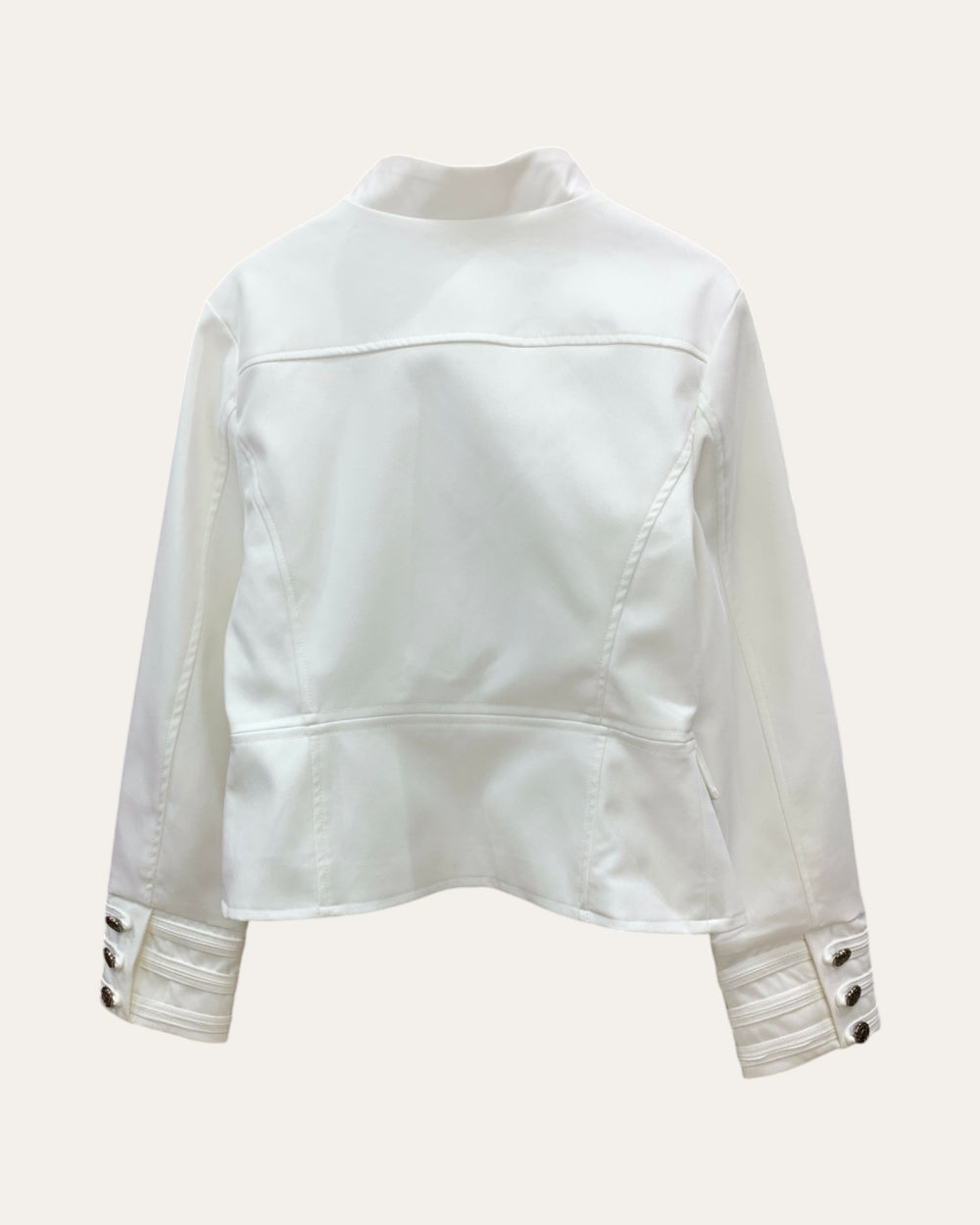 Military-Inspired Double-Breasted Jacket - Zilvina