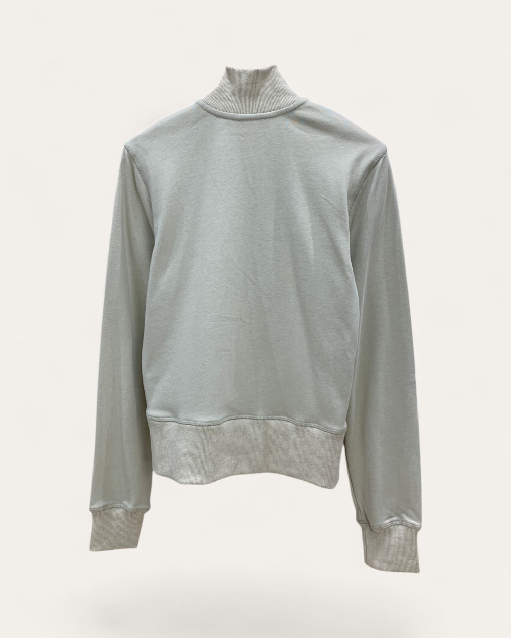 Military Trim Zip-Up Sweatshirt Jacket - Zilvina