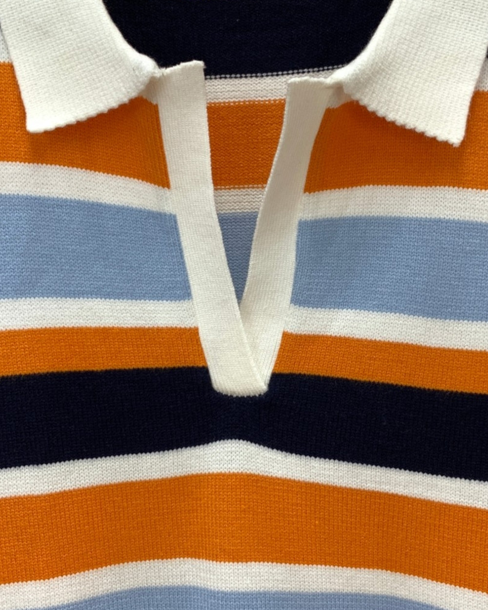 Multicolor Stripe Knit Dress - Zilvina
