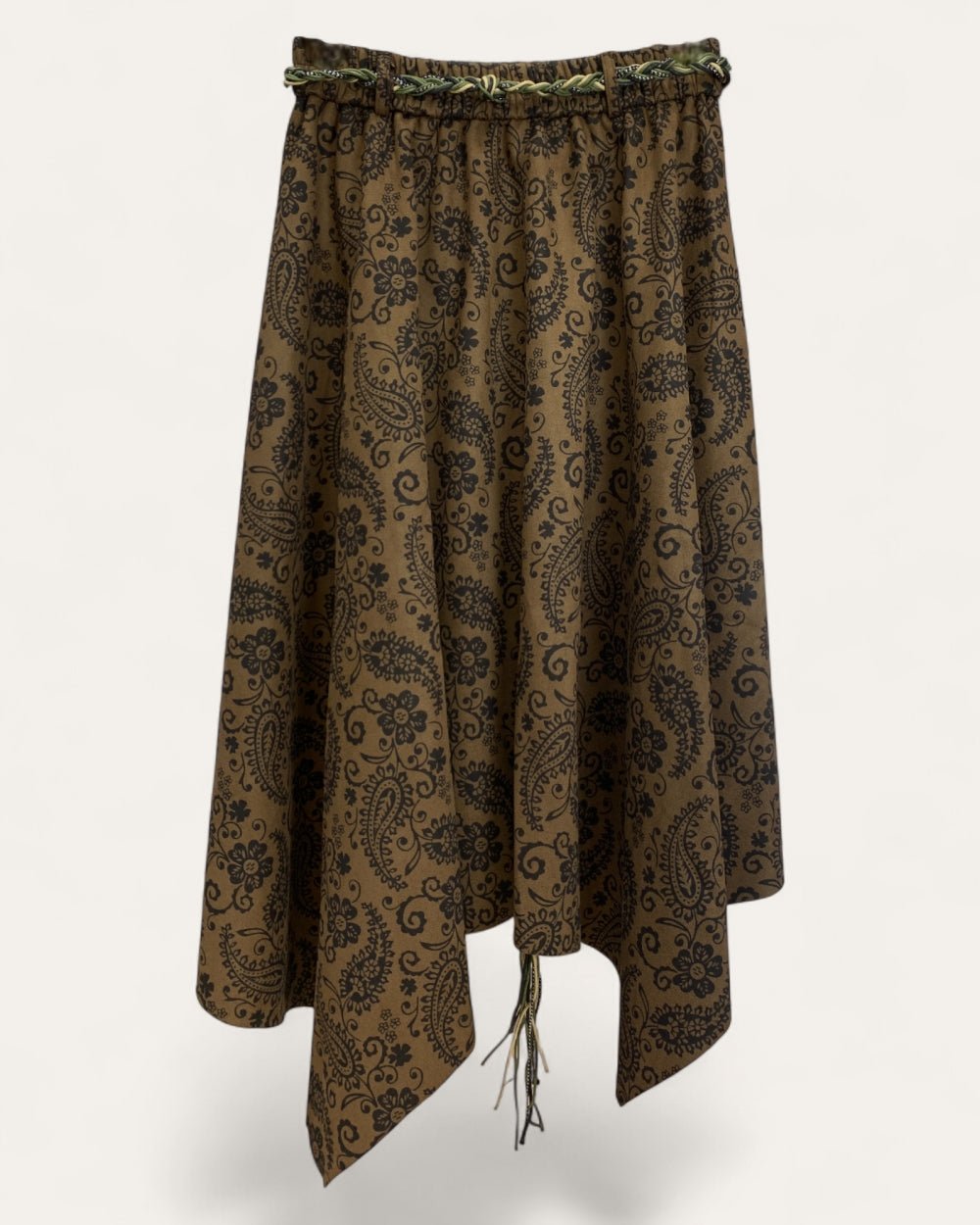 Paisley Boho Handkerchief Skirt - Zilvina