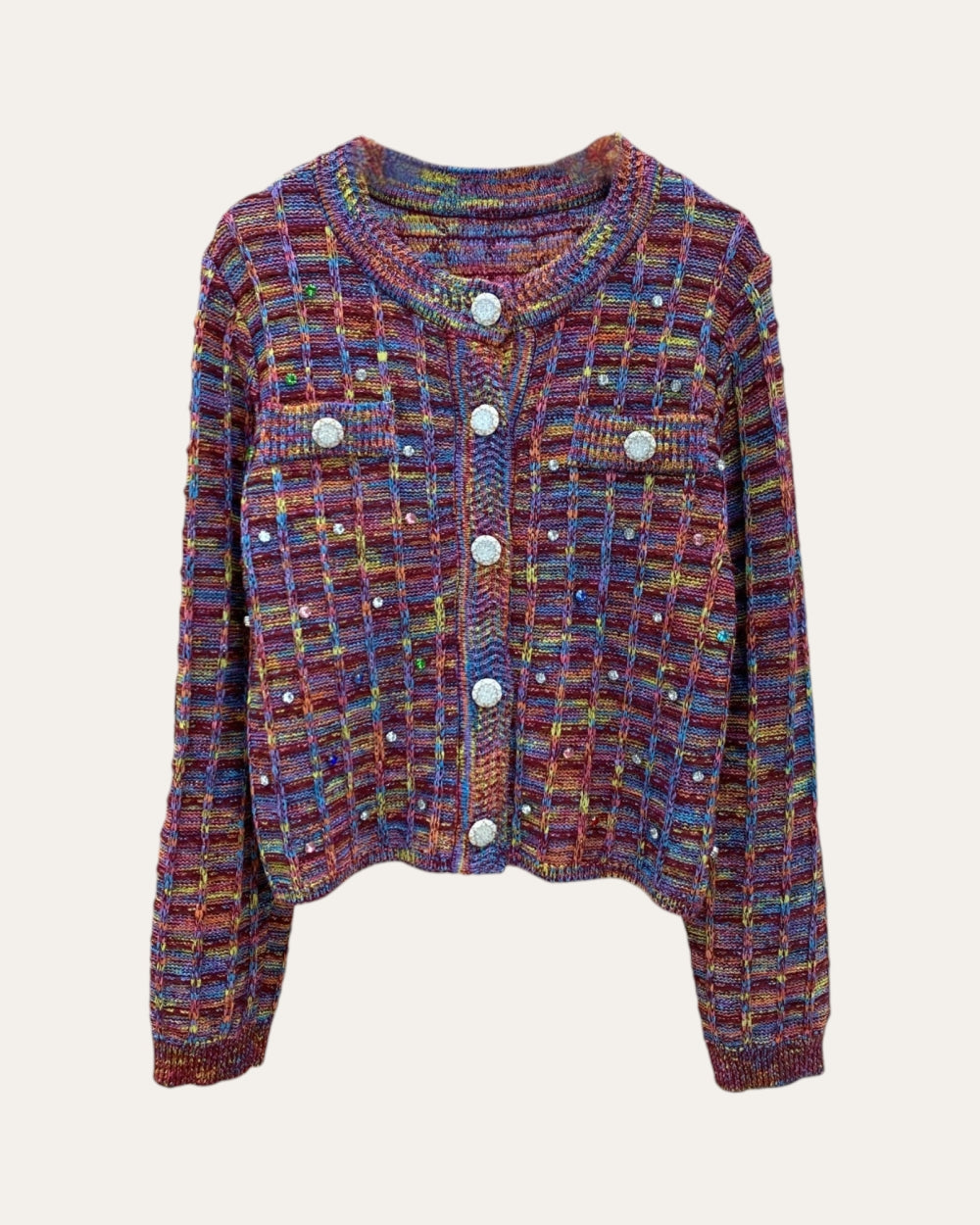 Parisian Plaid Tweed Jacket - Zilvina