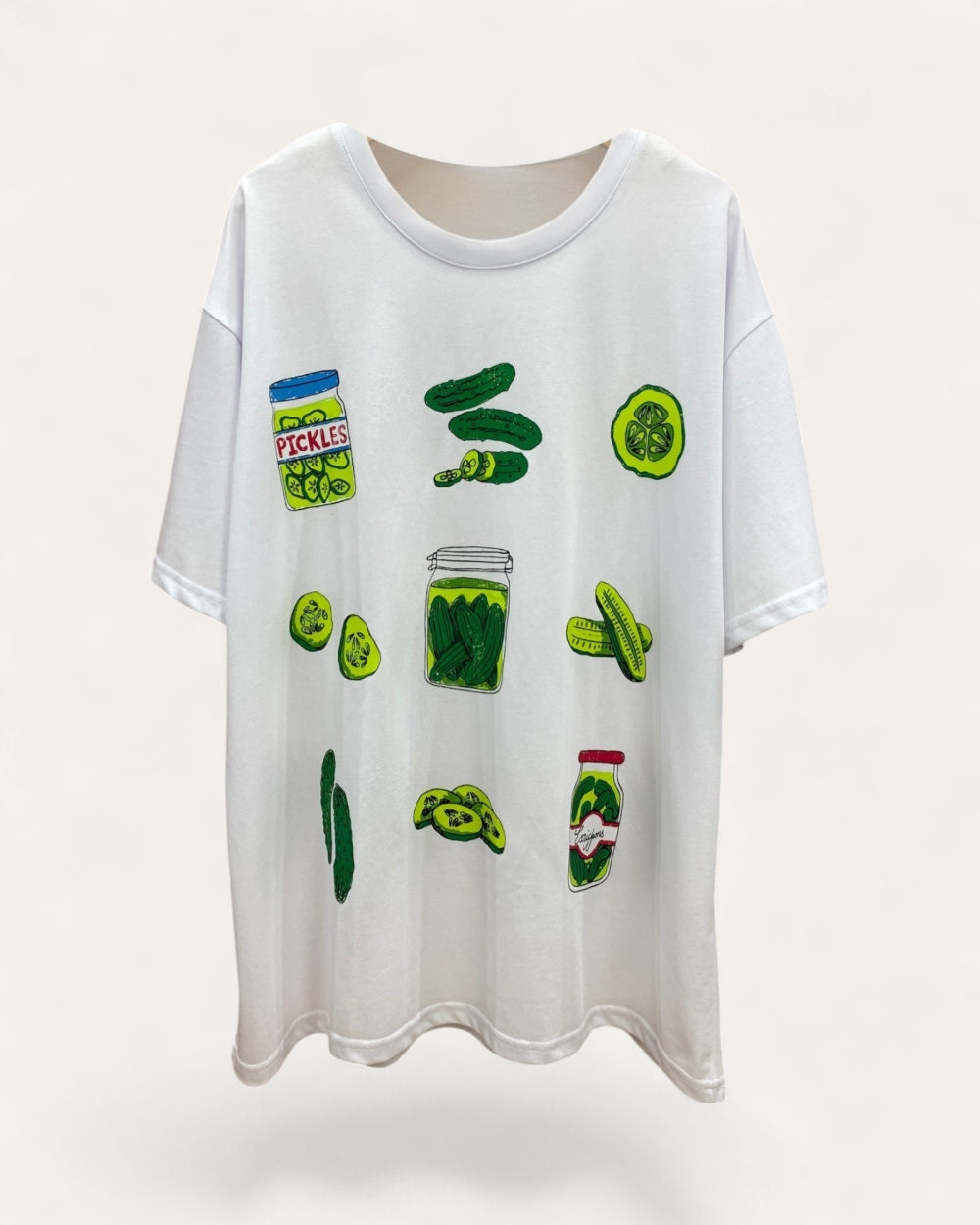 Pickles Graphic Oversized T-Shirt - Zilvina
