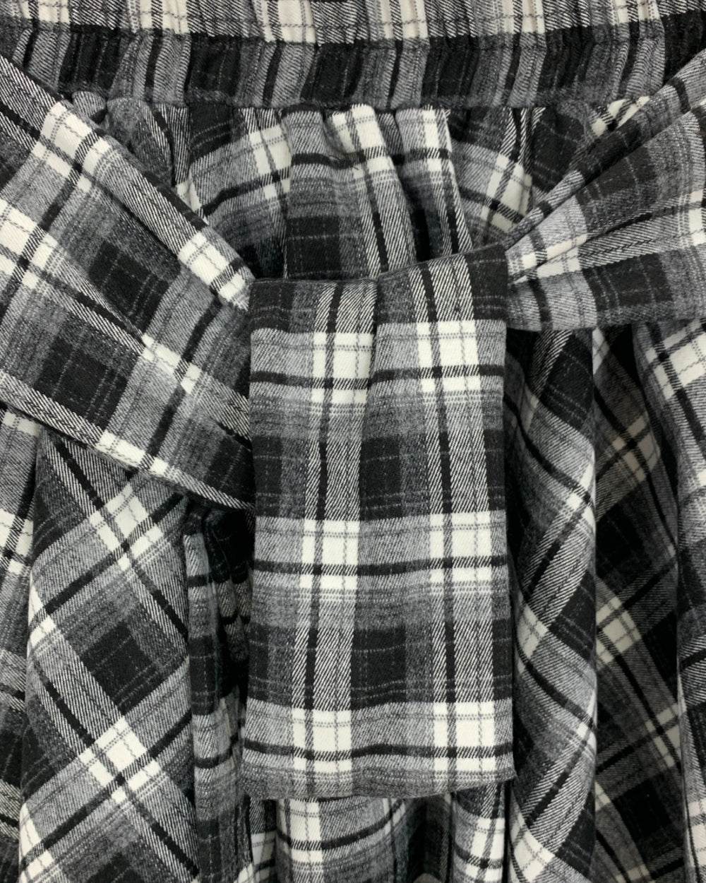 Plaid Layered Mini Skort - Zilvina