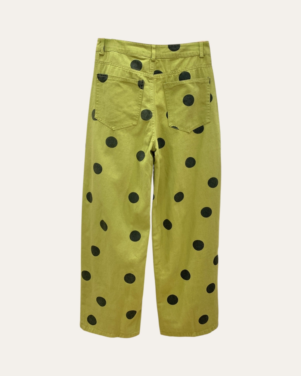 Polka Dot Wide-Leg Pants - Zilvina