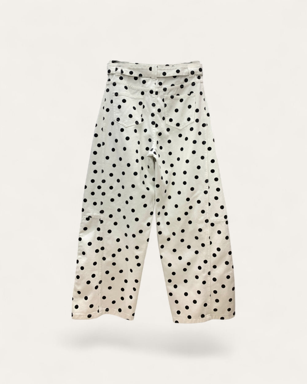 Polka Dot Wide Leg Pants - Zilvina