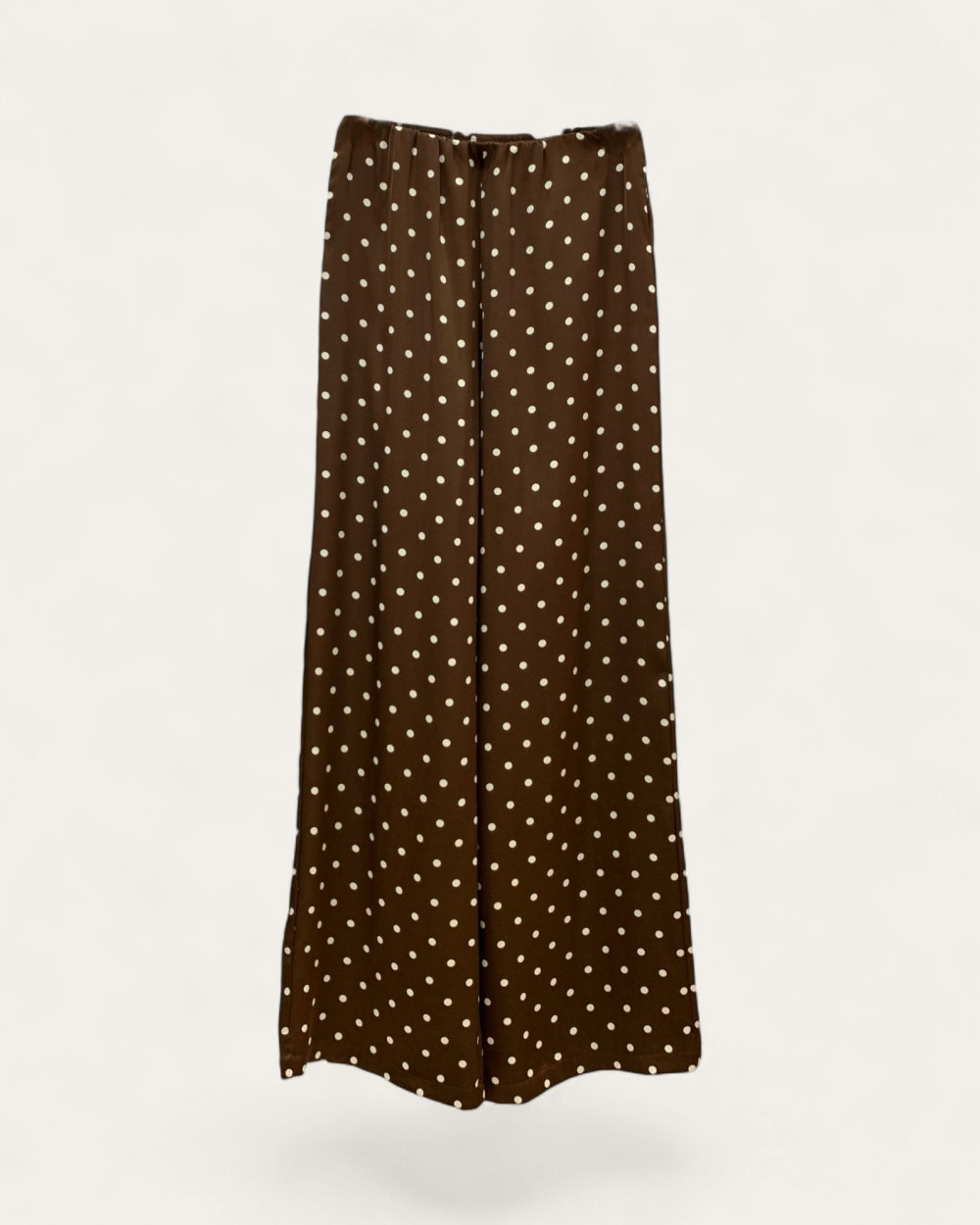 Polka Dot Wide - Leg Pants - Zilvina