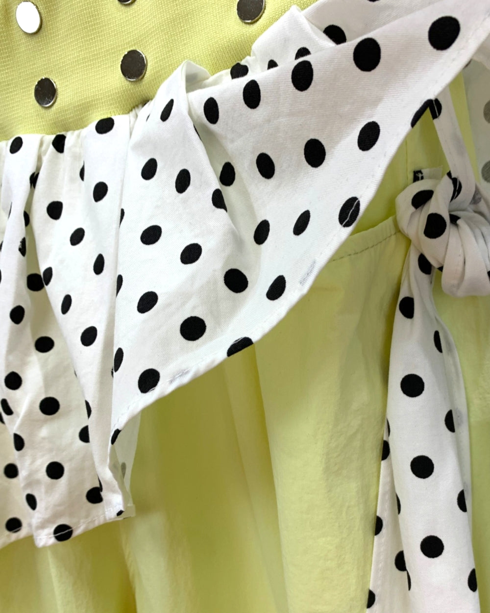 Polka Dot Wrap Wide - Leg Pants - Zilvina