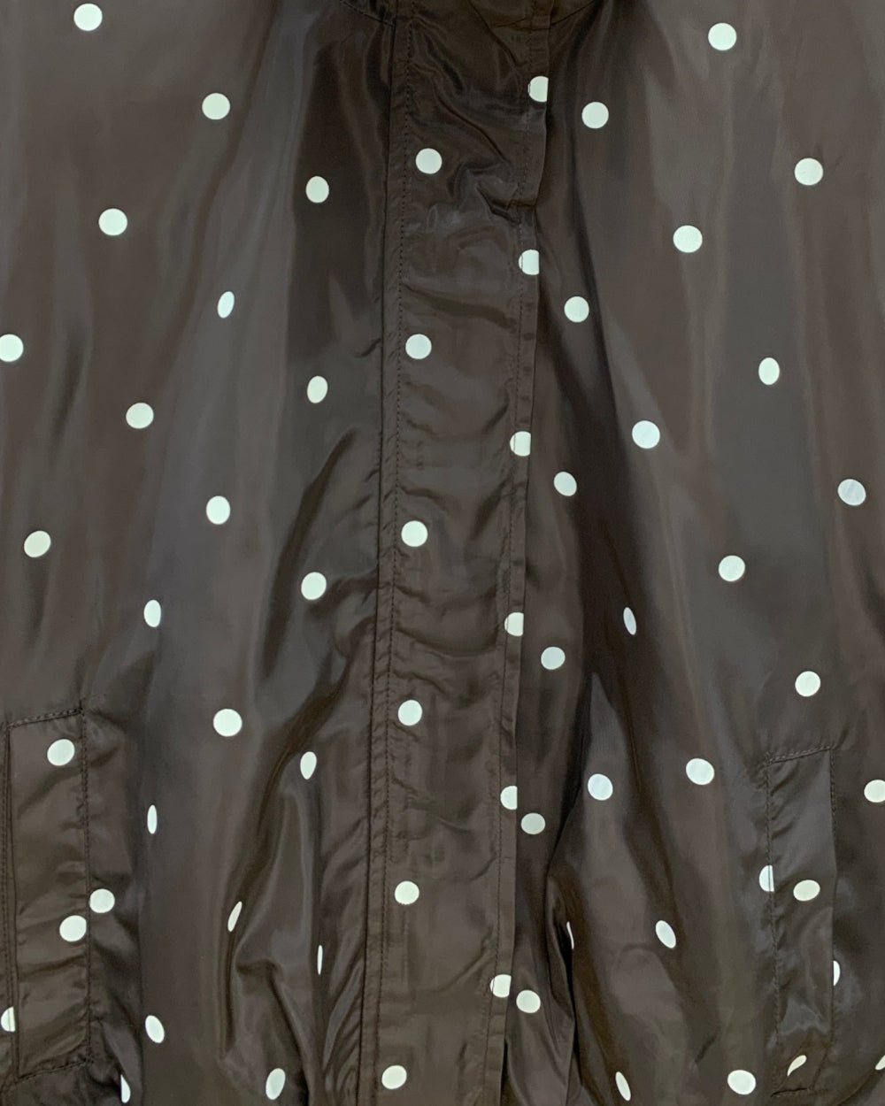 Polka Dot Zip Bomber Jacket - Zilvina