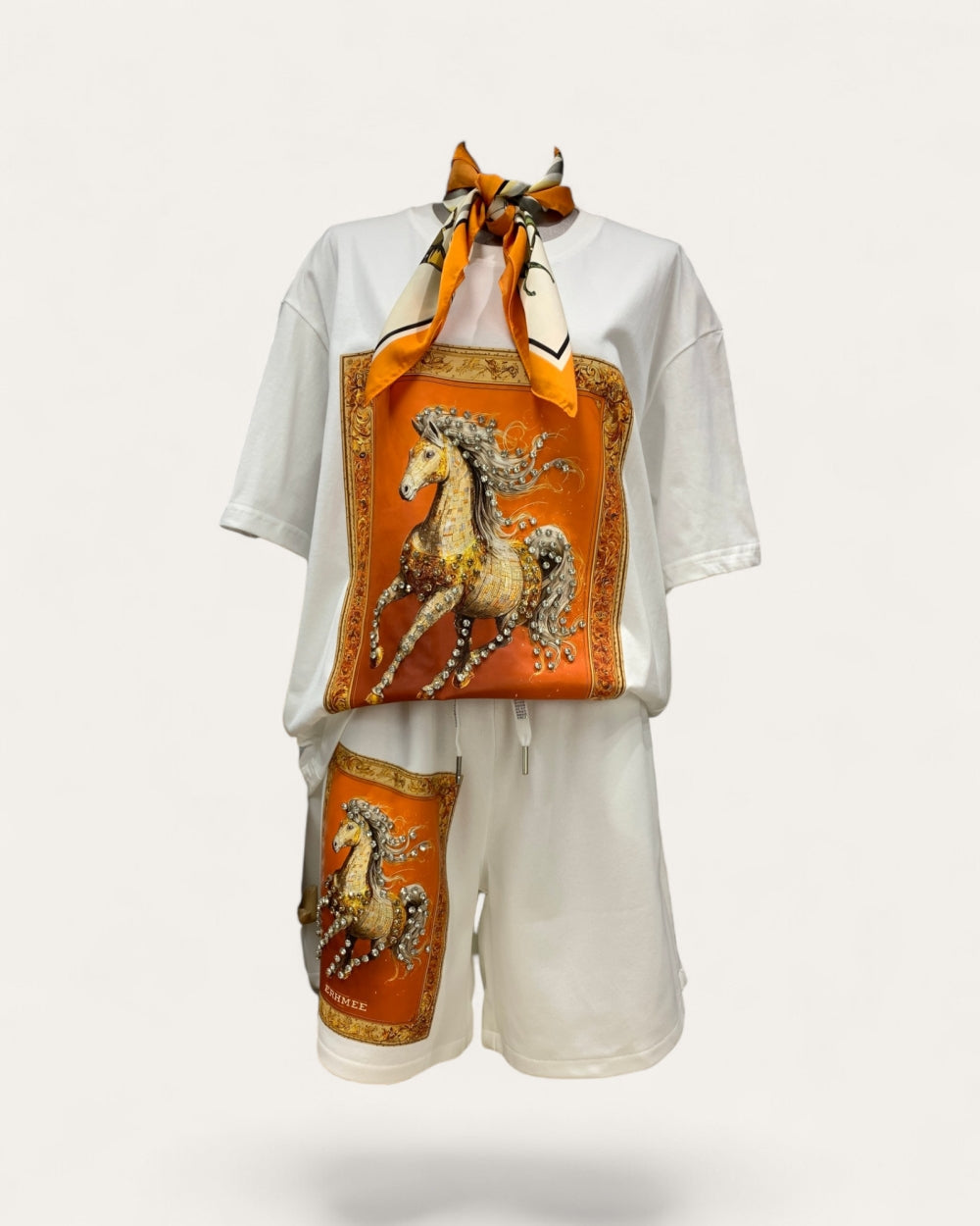 Printed Co - ord Set - Zilvina