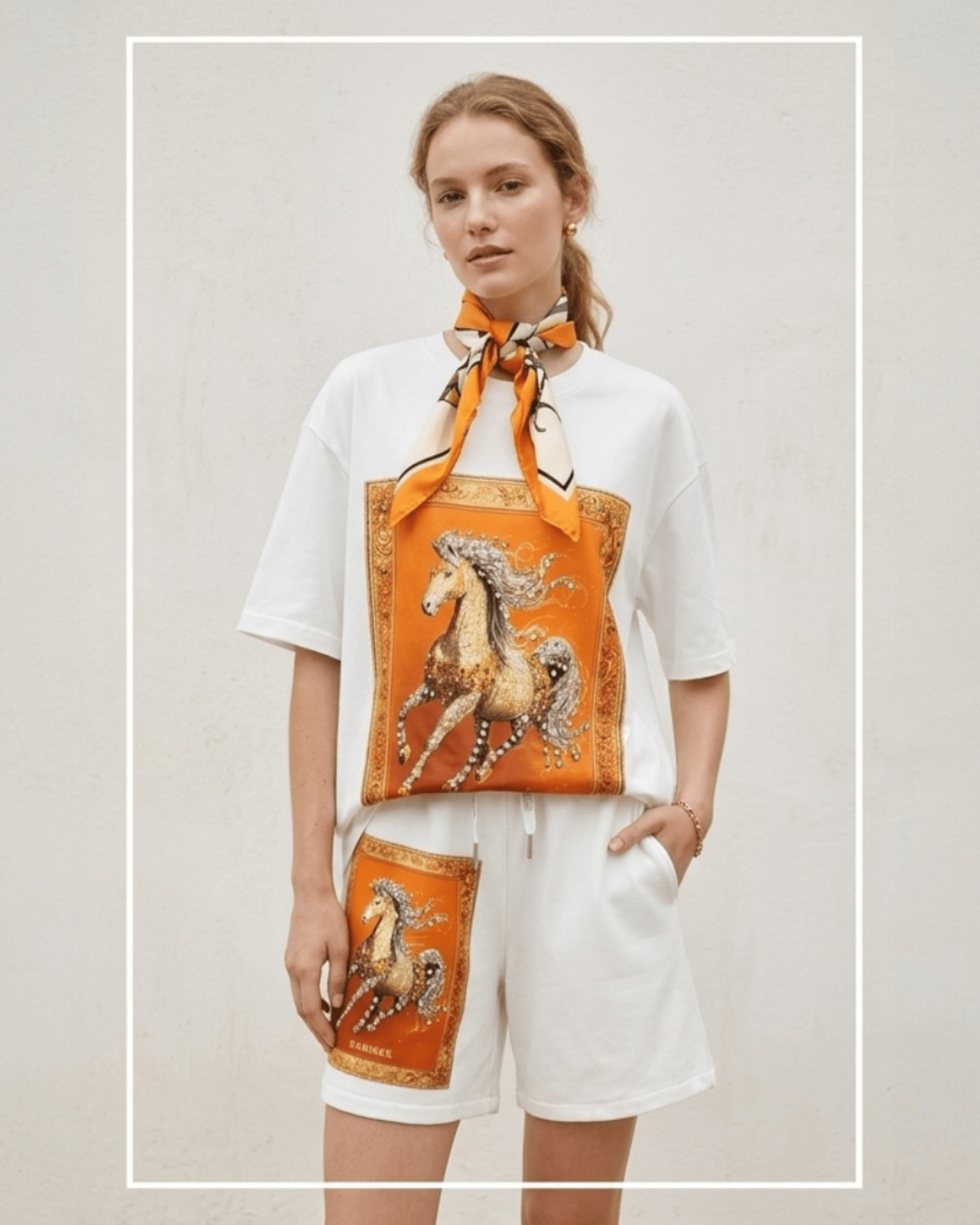 Printed Co - ord Set - Zilvina