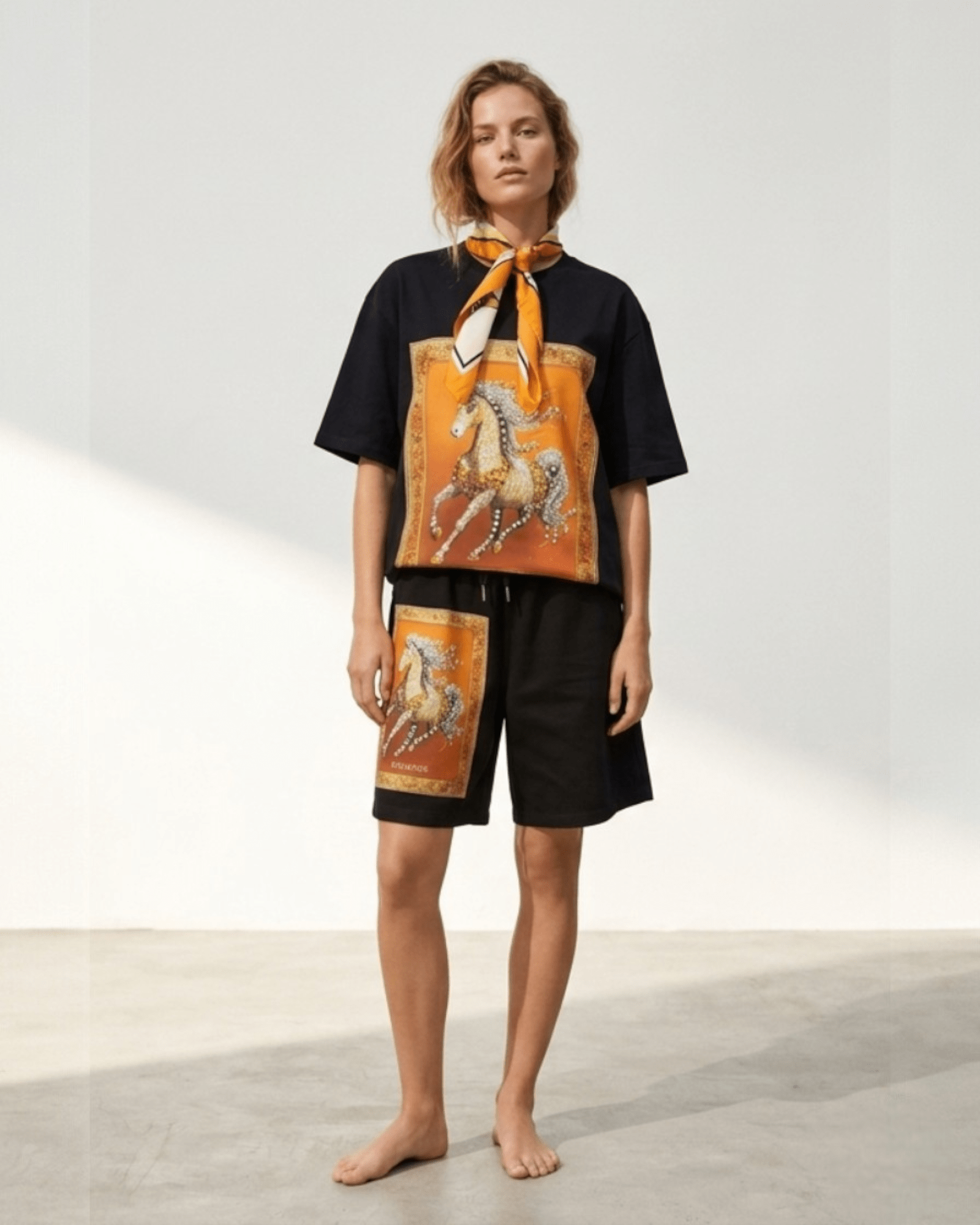 Printed Co - ord Set - Zilvina