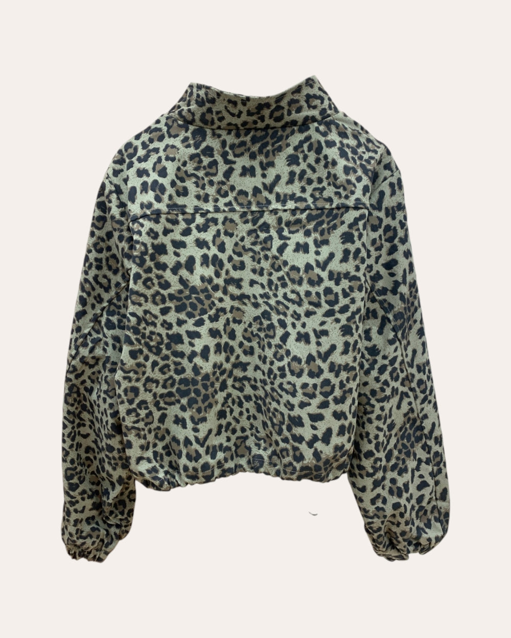 Printed Utility Cropped Jacket - Zilvina