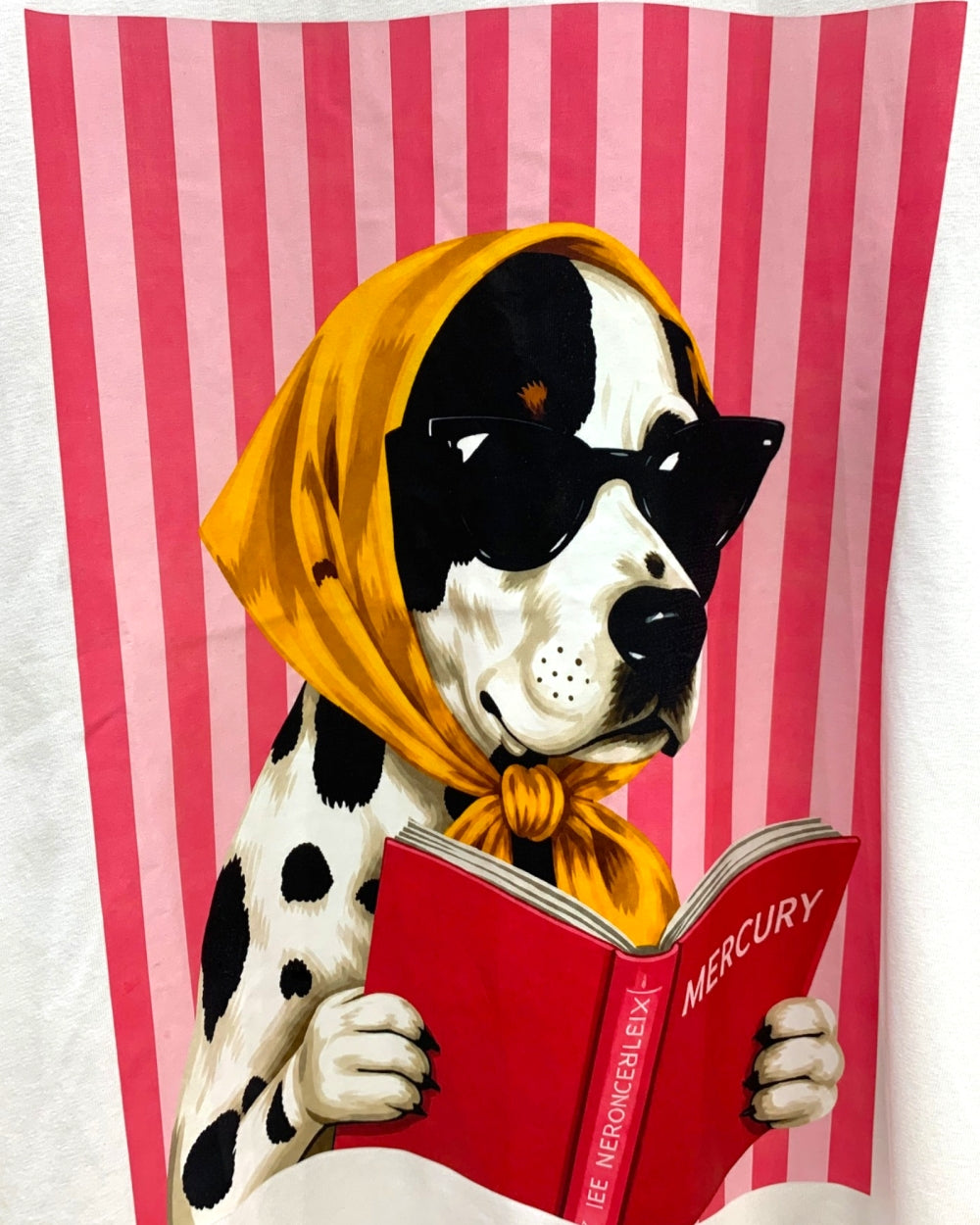 Reading Dalmatian Graphic Tee - Zilvina