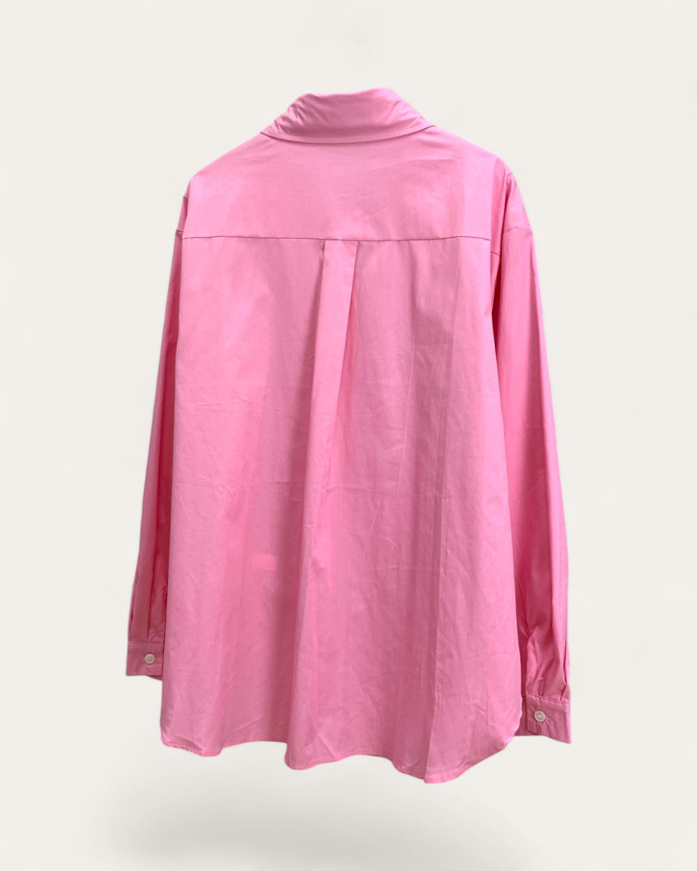 Rhinestone Heart Button - Up Shirt - Zilvina