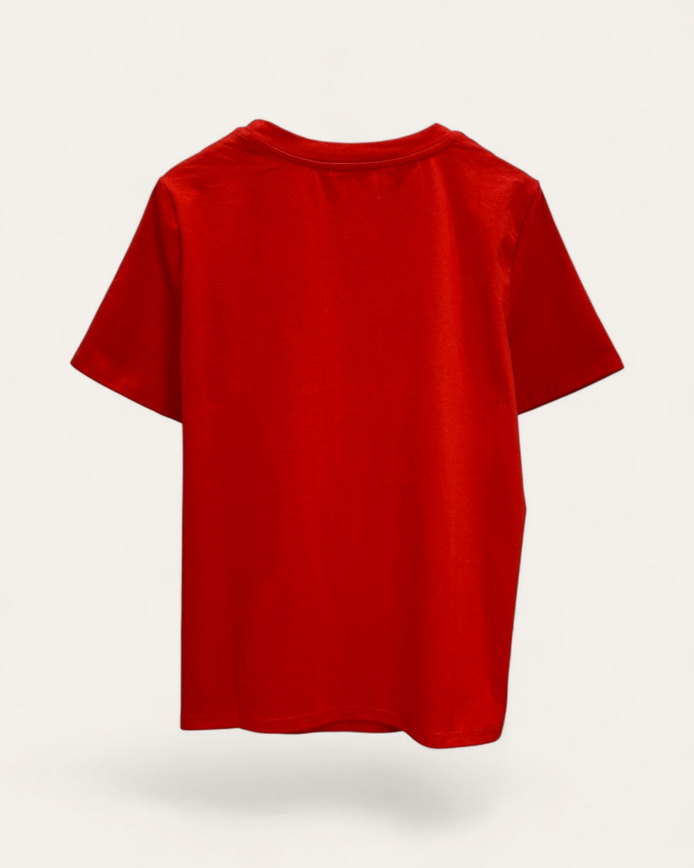 Rhinestone Heart Fringe Short Sleeve Tee - Zilvina