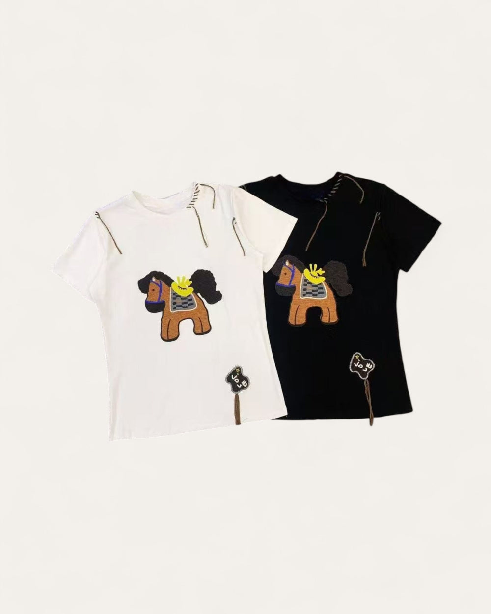 Rhinestone Heart Outline Button - Up - Zilvina