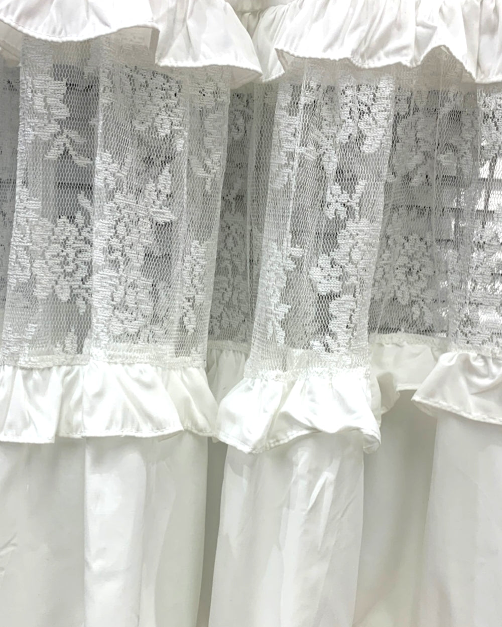 Romantic Lace Tiered Maxi Skirt - Zilvina