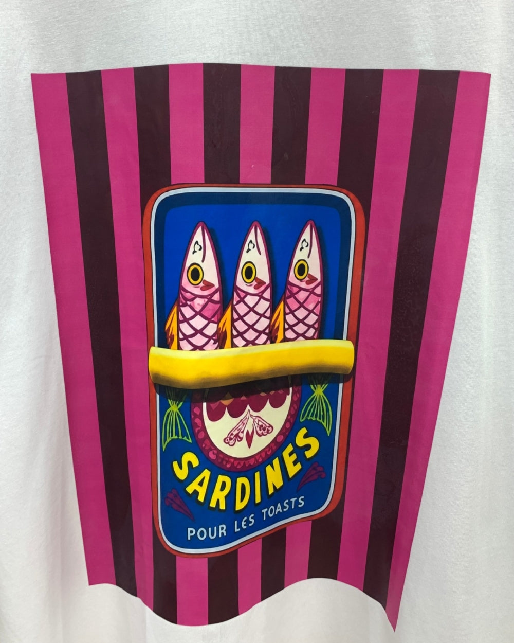 Sardines Graphic Tee - Zilvina